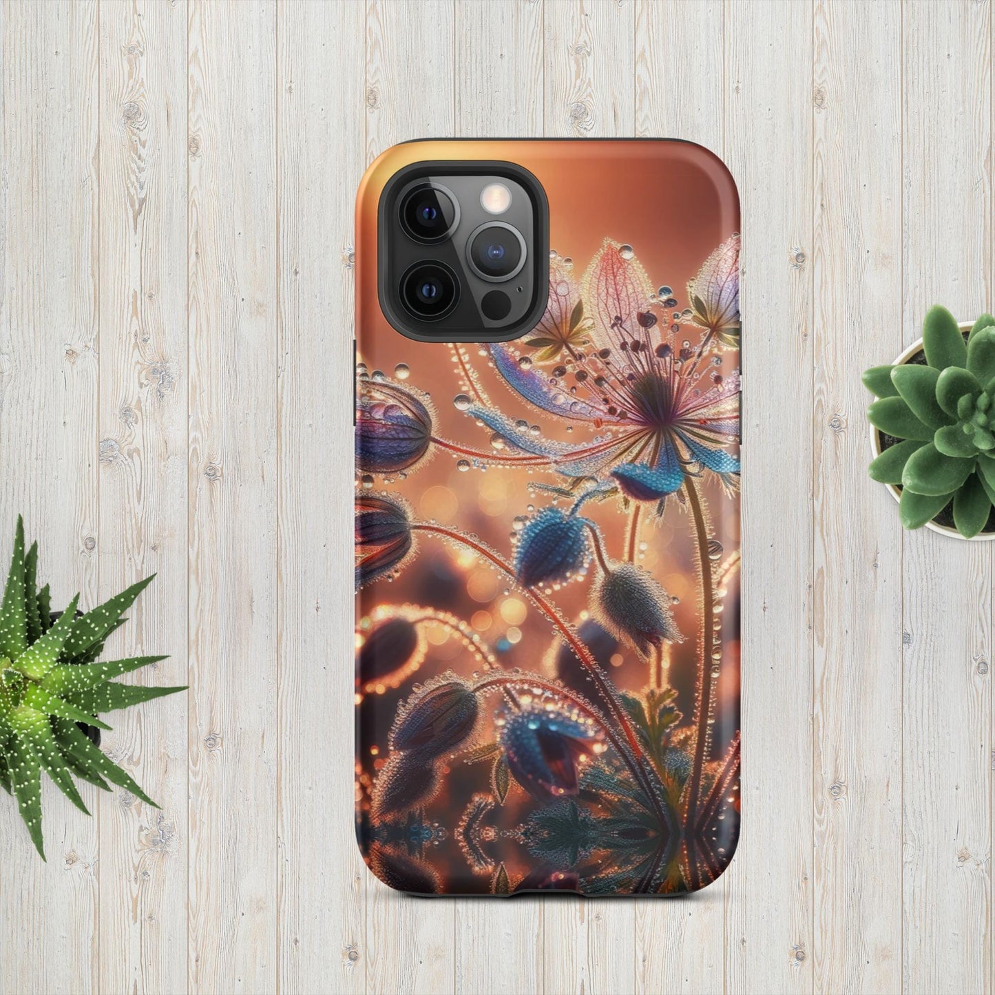 The Hologram Hook Up Matte / iPhone 12 Pro Wild Flower Tough Case for iPhone®