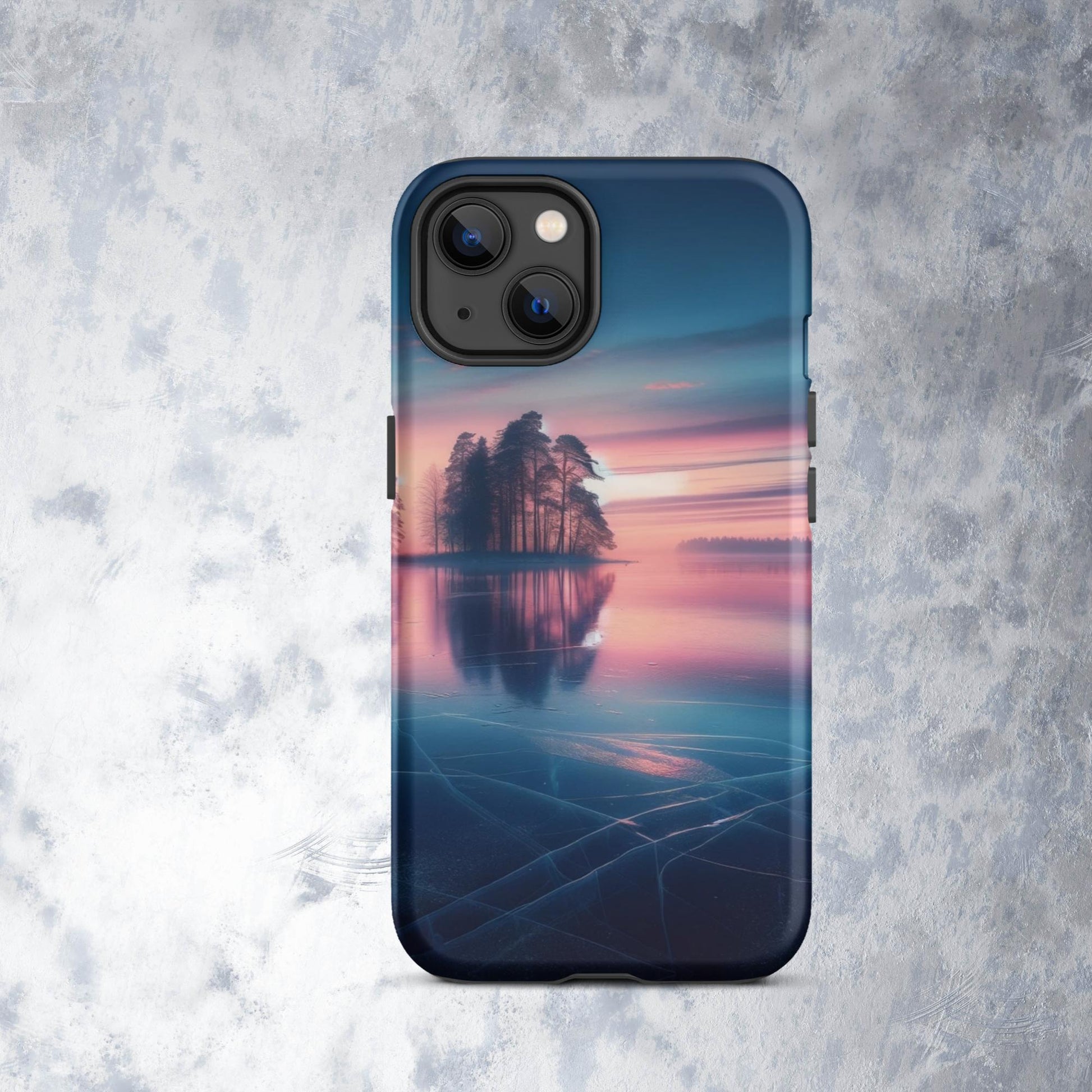 The Hologram Hook Up Matte / iPhone 13 Beauty On Ice Tough Case for iPhone®