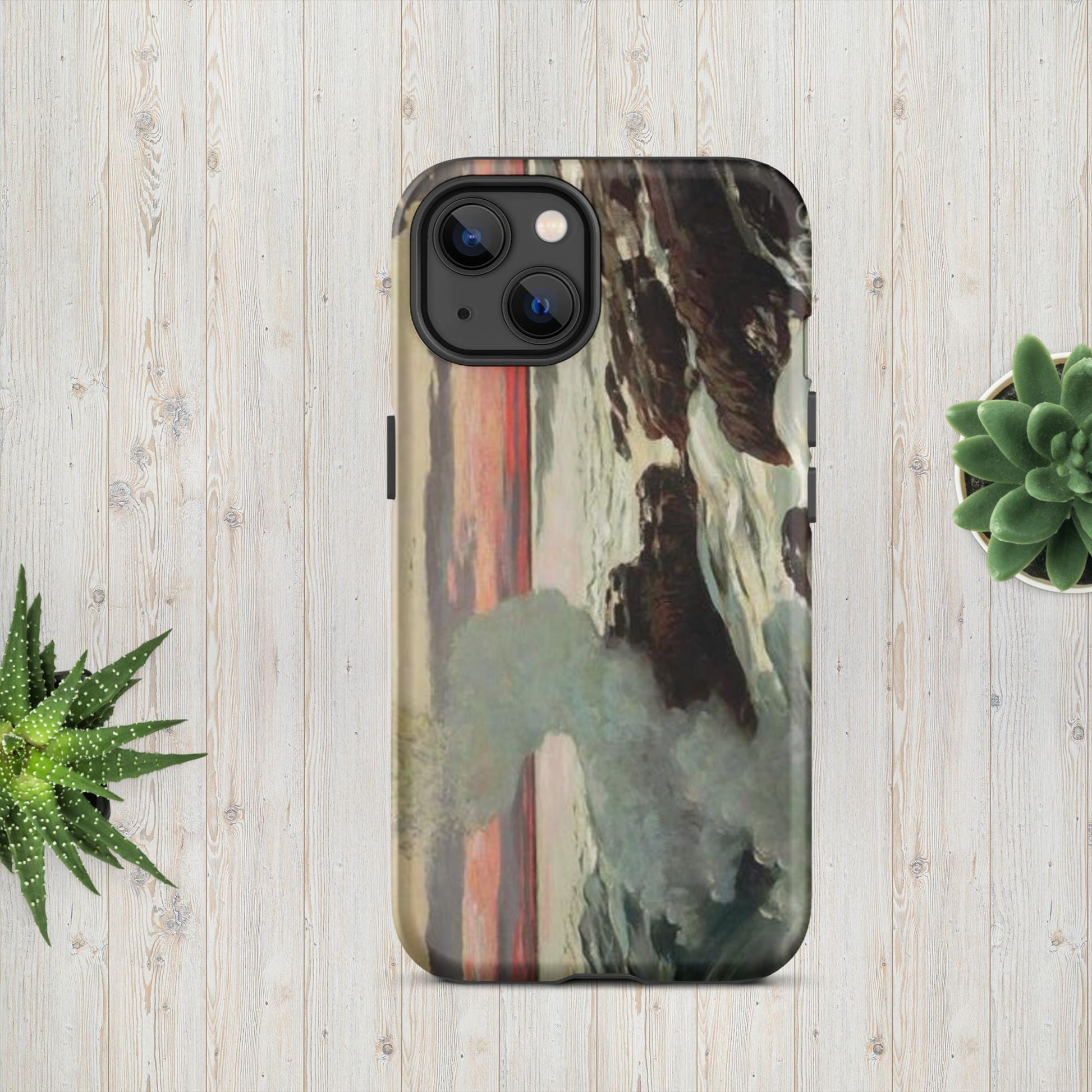 The Hologram Hook Up Matte / iPhone 13 Homer's West Point Tough Case for iPhone®