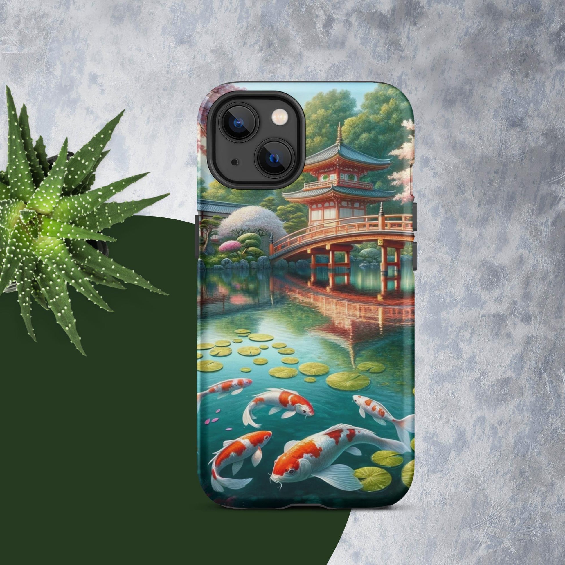 The Hologram Hook Up Matte / iPhone 13 Koi Paradise Tough Case for iPhone®