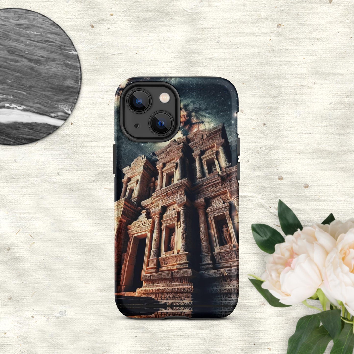 The Hologram Hook Up Matte / iPhone 13 mini Ancient Skies Tough Case for iPhone®