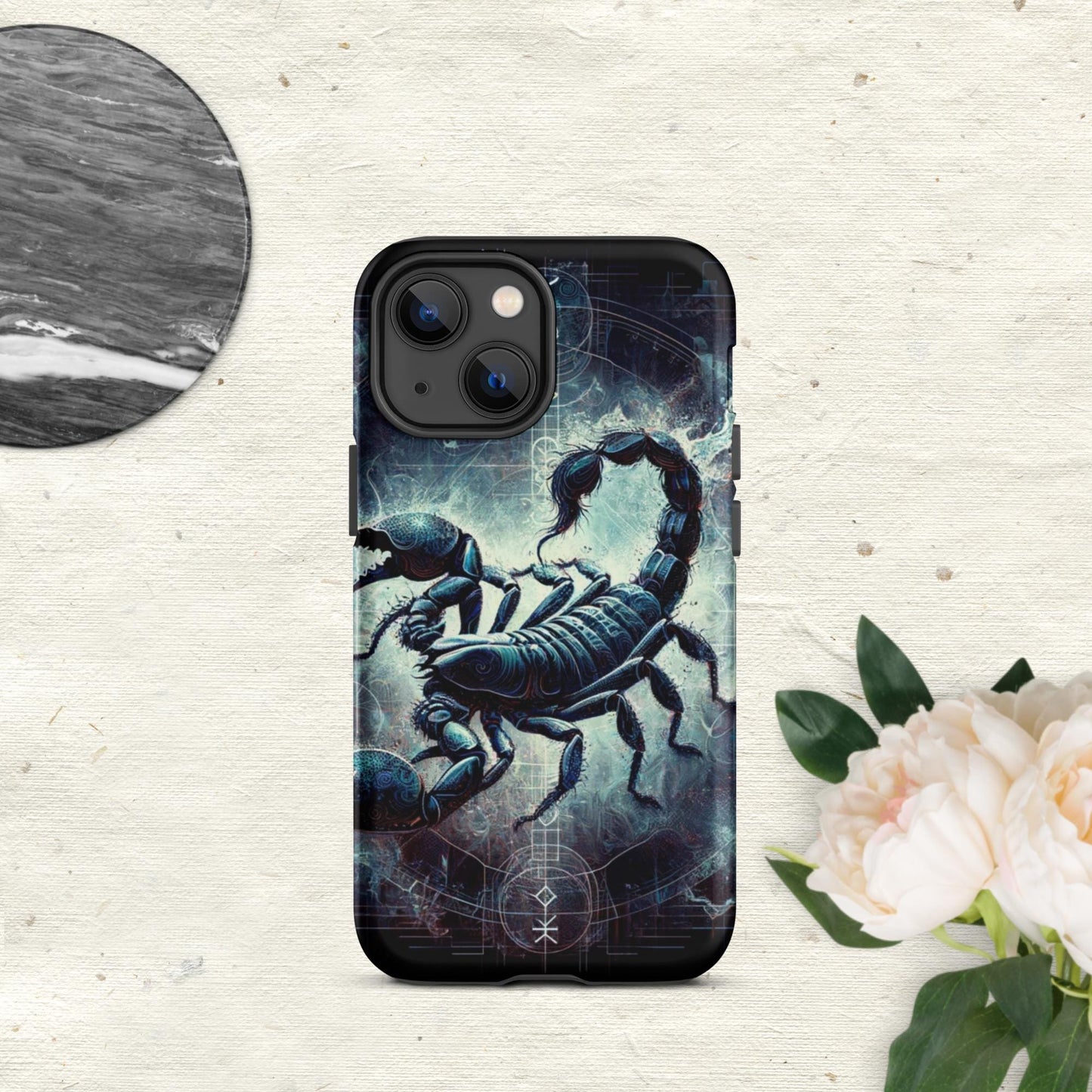 The Hologram Hook Up Matte / iPhone 13 mini Scorpio Tough Case for iPhone®