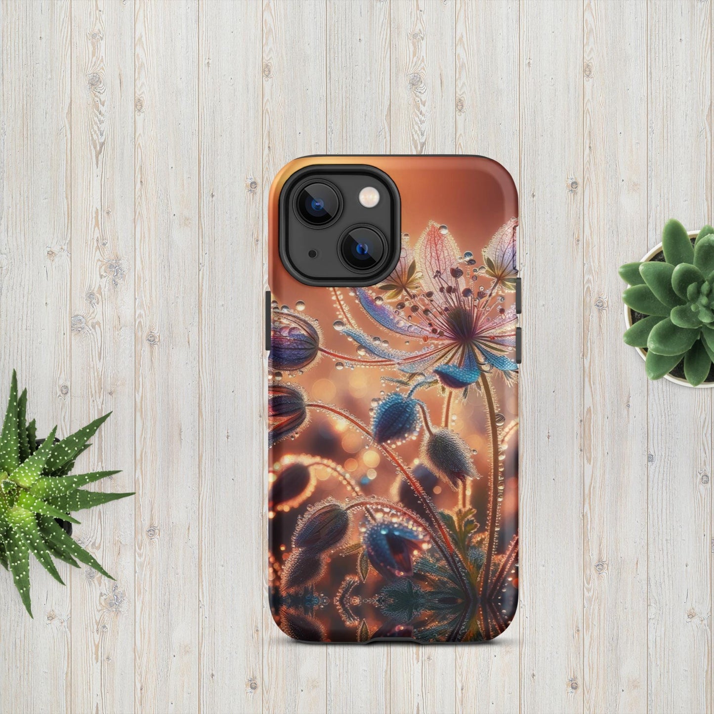 The Hologram Hook Up Matte / iPhone 13 mini Wild Flower Tough Case for iPhone®