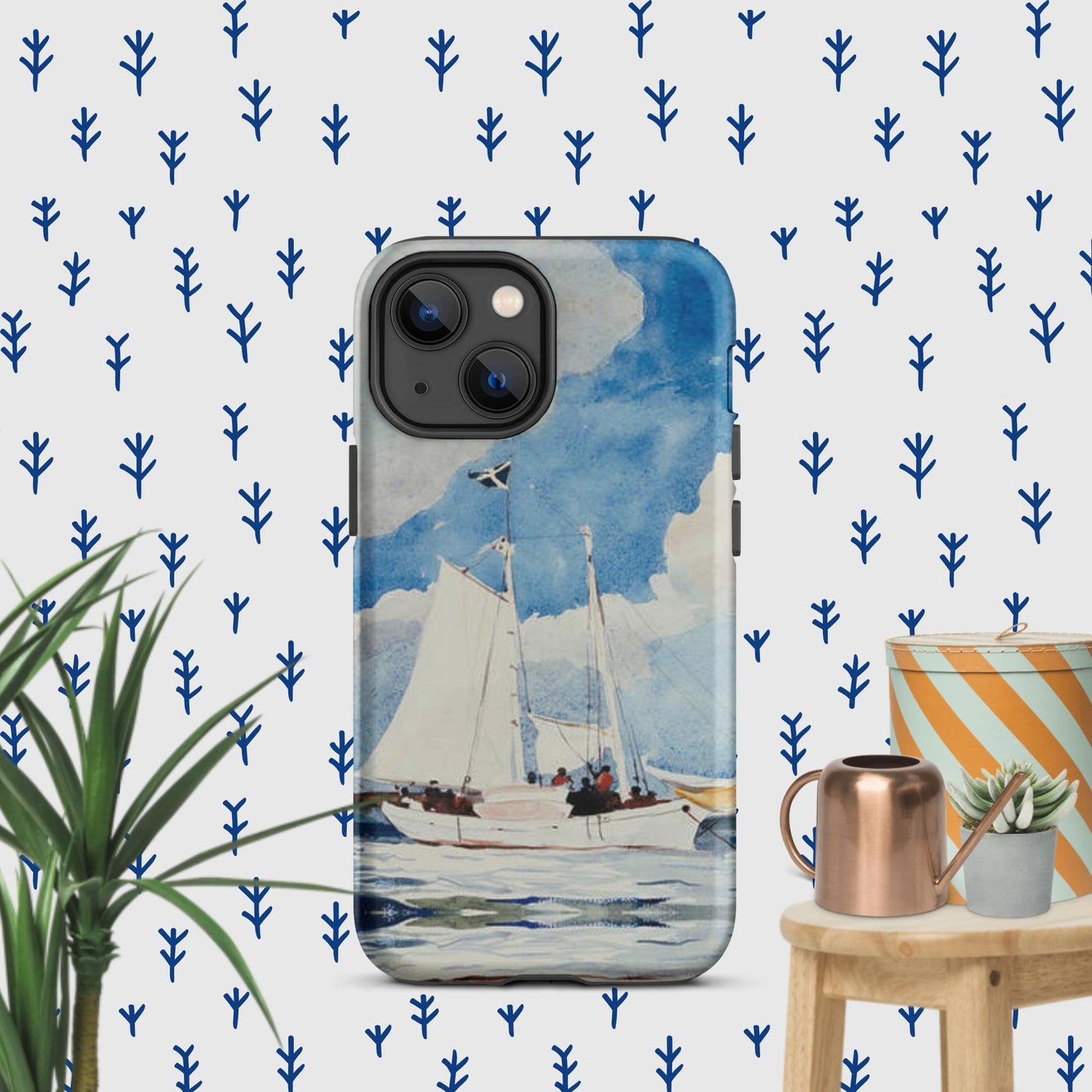 The Hologram Hook Up Matte / iPhone 13 mini Winslow's Schooner Tough Case for iPhone®