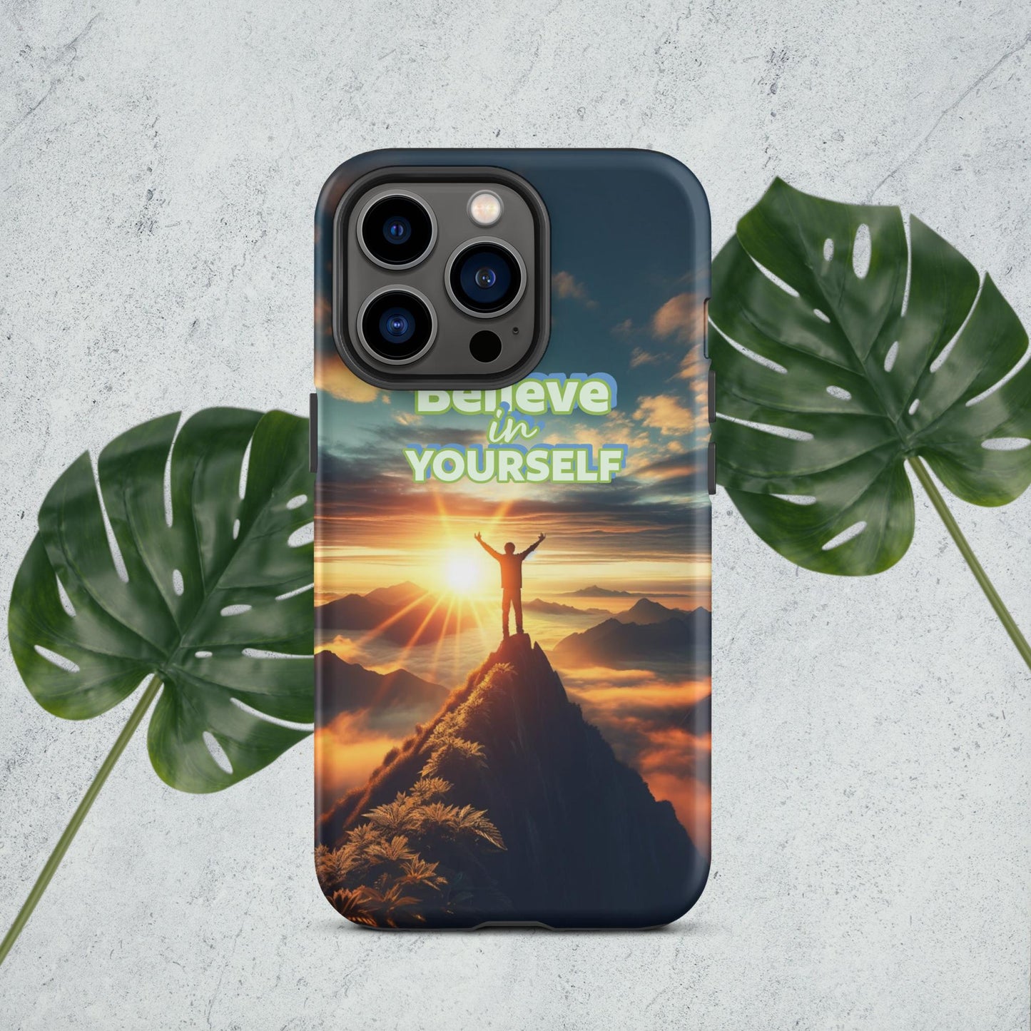 Trendyguard Matte / iPhone 13 Pro Believe In Yourself Tough Case for iPhone®