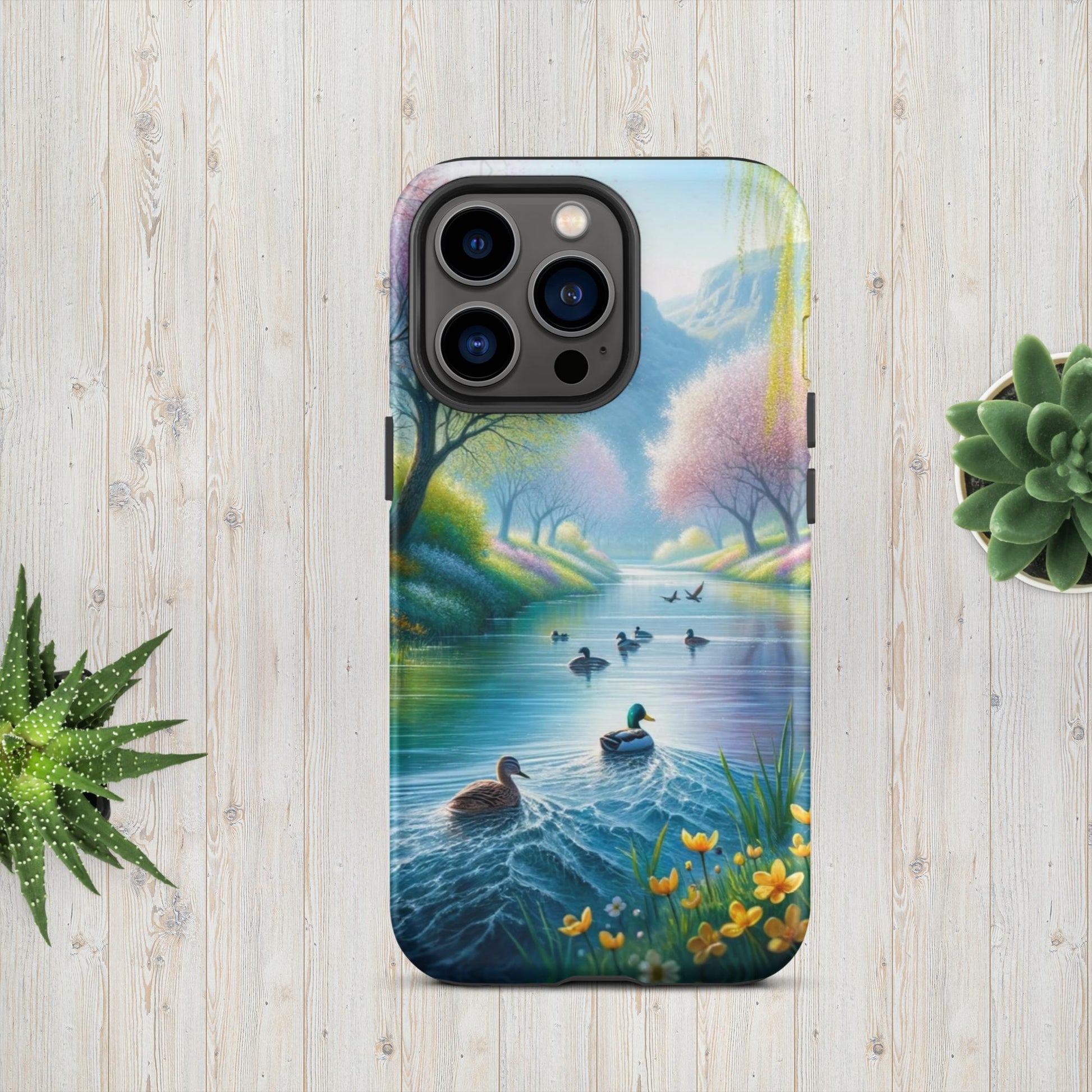 The Hologram Hook Up Matte / iPhone 13 Pro Duck's Haven Tough Case for iPhone®