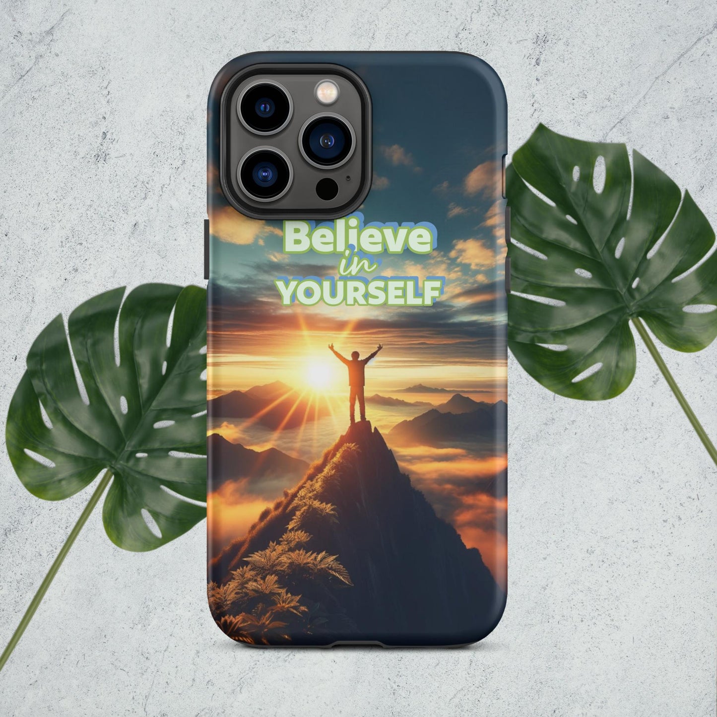 Trendyguard Matte / iPhone 13 Pro Max Believe In Yourself Tough Case for iPhone®