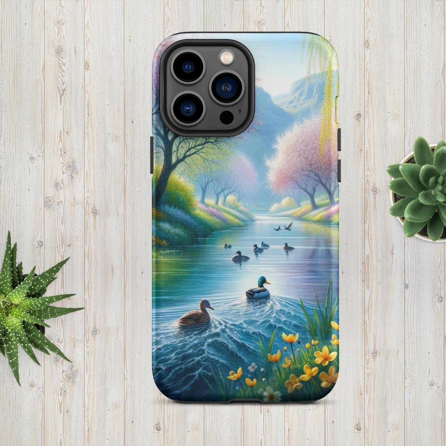 The Hologram Hook Up Matte / iPhone 13 Pro Max Duck's Haven Tough Case for iPhone®