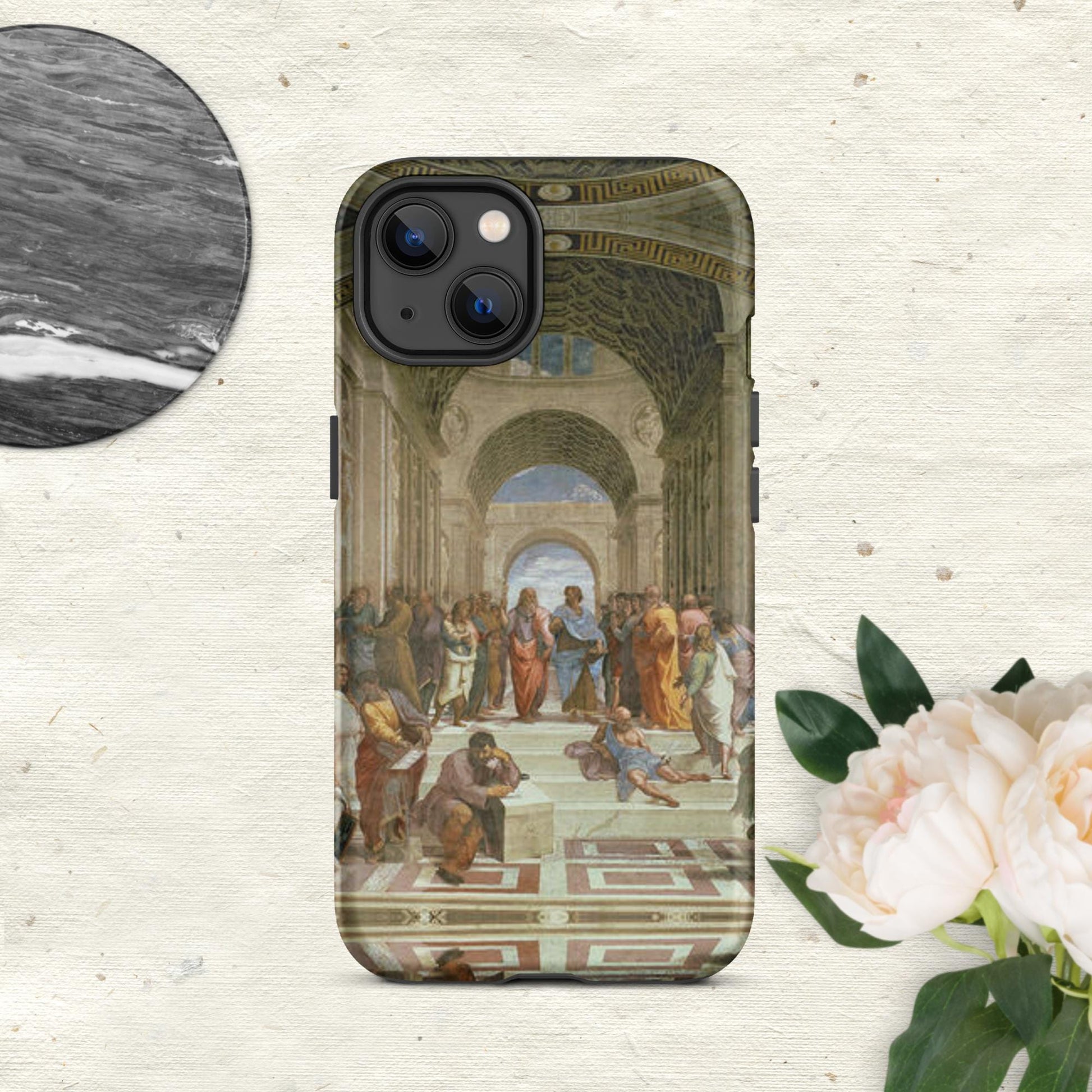 The Hologram Hook Up Matte / iPhone 13 Reflections of Athens Tough Case for iPhone®