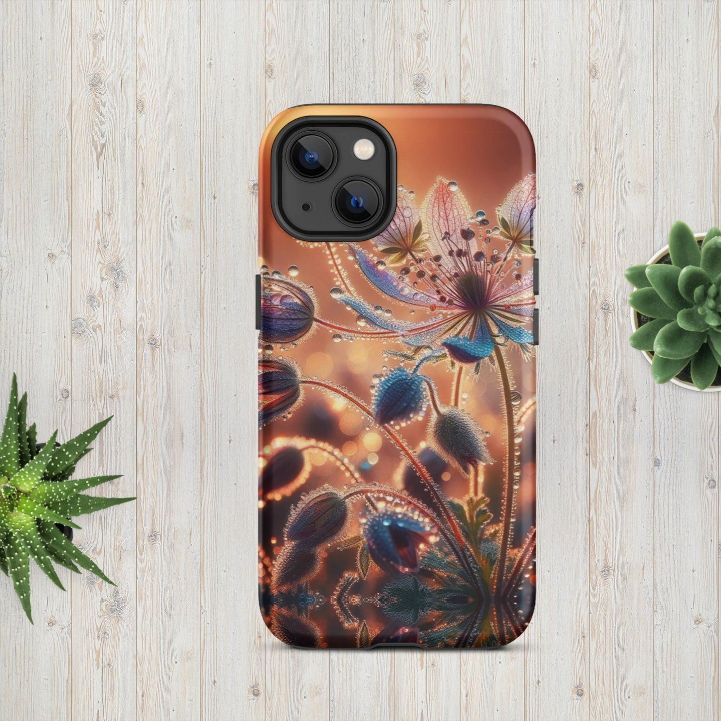 The Hologram Hook Up Matte / iPhone 13 Wild Flower Tough Case for iPhone®