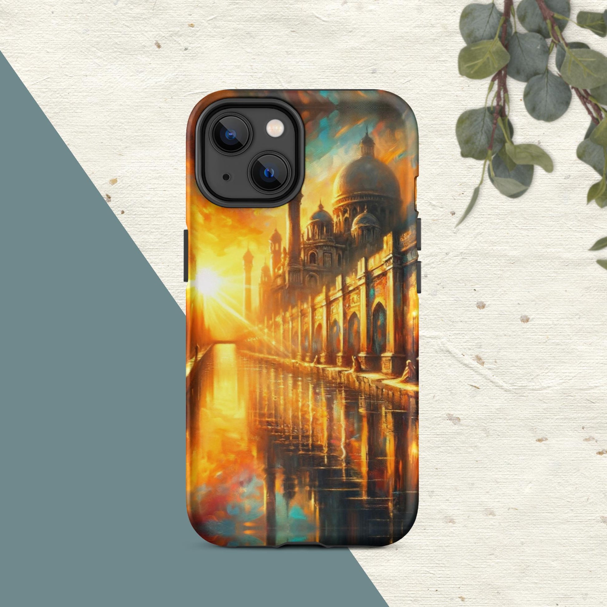 The Hologram Hook Up Matte / iPhone 14 Ancient Trade Tough Case for iPhone®