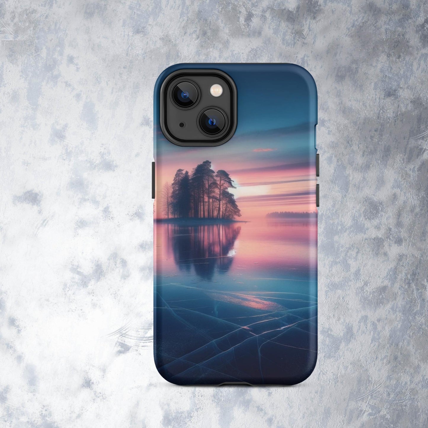 The Hologram Hook Up Matte / iPhone 14 Beauty On Ice Tough Case for iPhone®