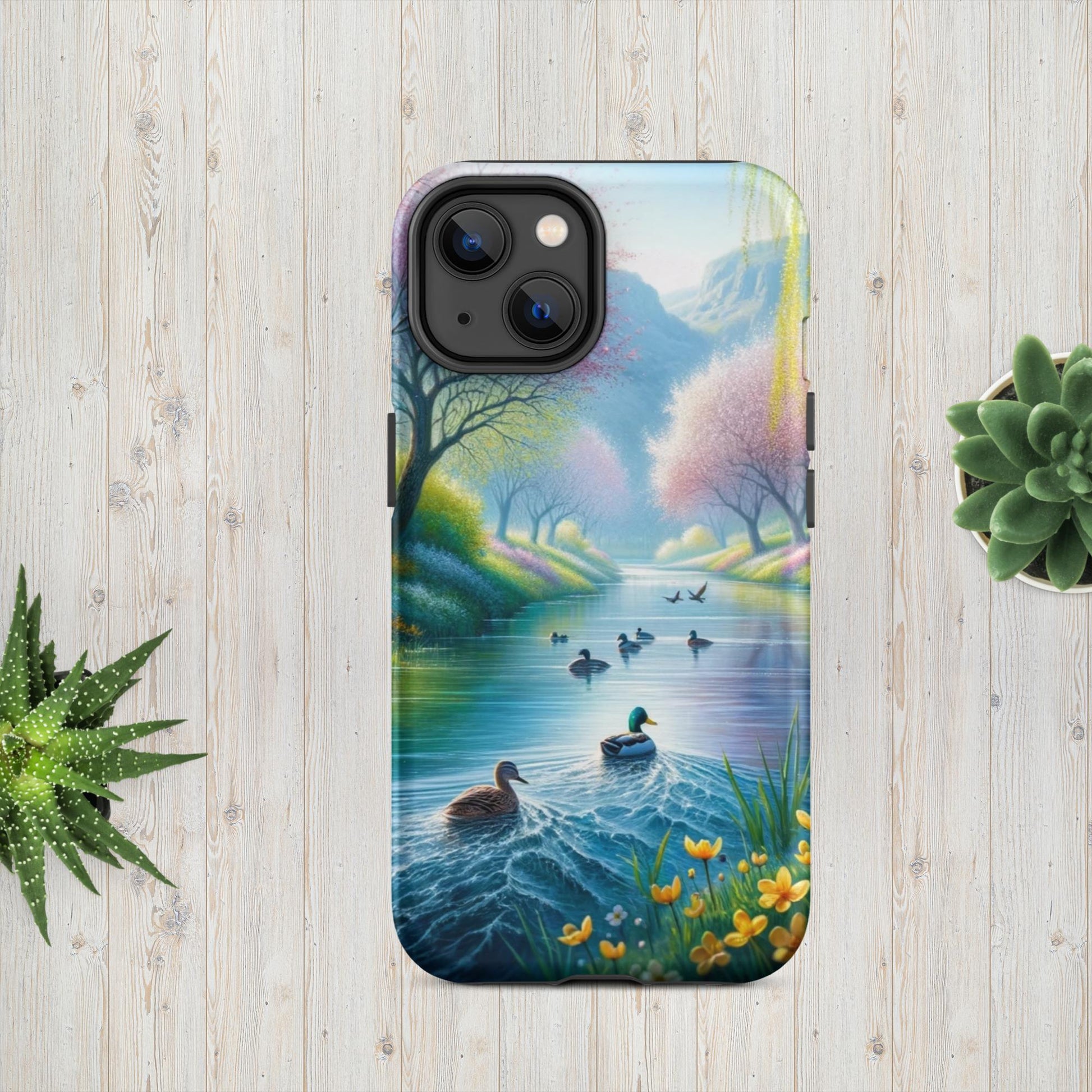 The Hologram Hook Up Matte / iPhone 14 Duck's Haven Tough Case for iPhone®