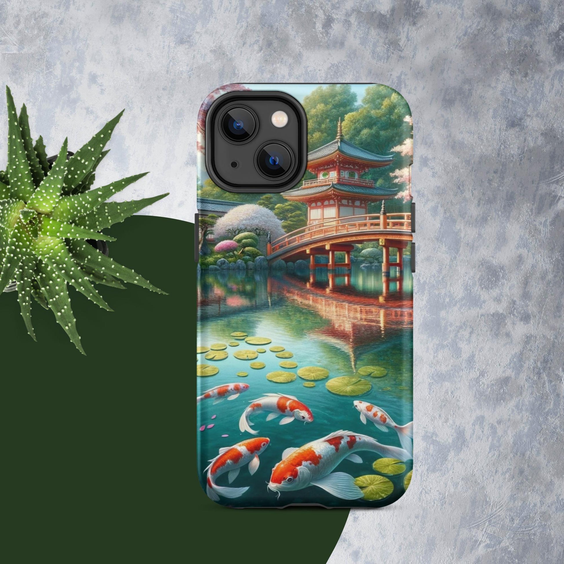 The Hologram Hook Up Matte / iPhone 14 Koi Paradise Tough Case for iPhone®