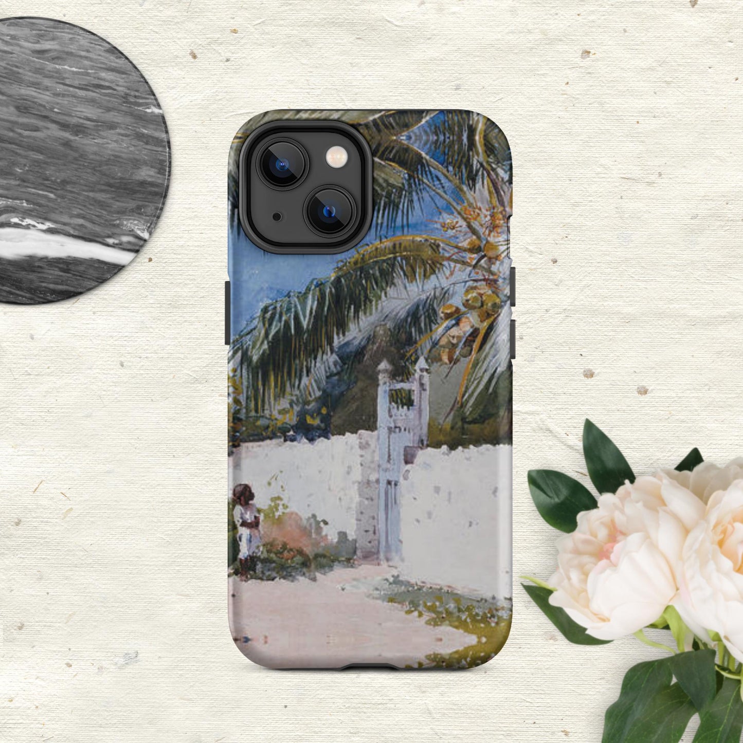 The Hologram Hook Up Matte / iPhone 14 Nassau Garden Tough Case for iPhone®