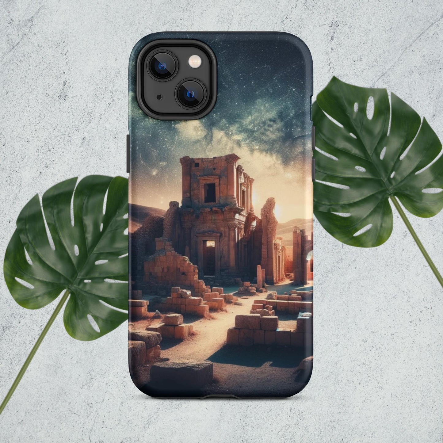 The Hologram Hook Up Matte / iPhone 14 Plus Ancient Riches Tough Case for iPhone®