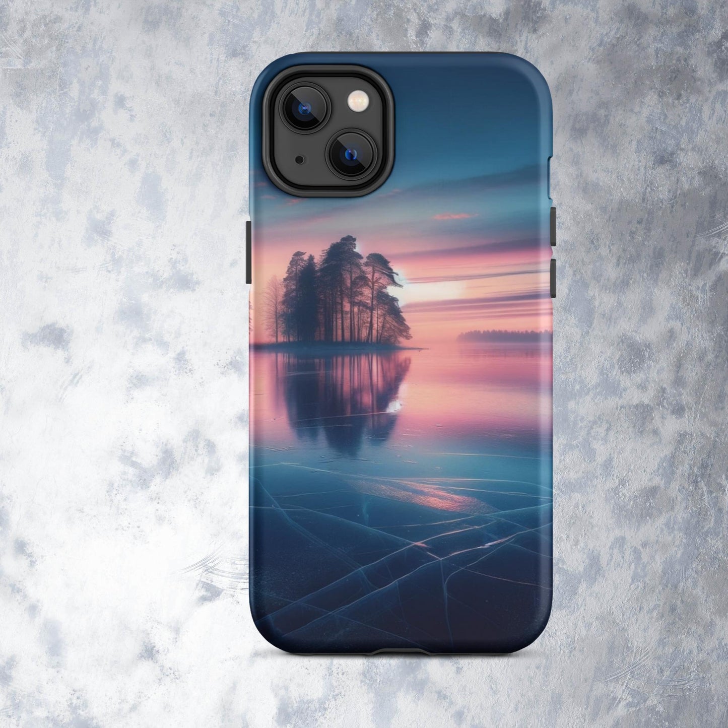 The Hologram Hook Up Matte / iPhone 14 Plus Beauty On Ice Tough Case for iPhone®