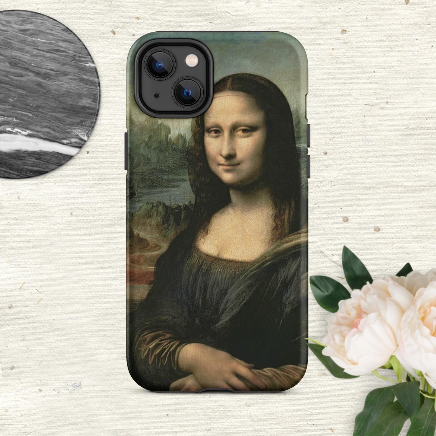 The Hologram Hook Up Matte / iPhone 14 Plus Girl Named Mona Tough Case for iPhone®