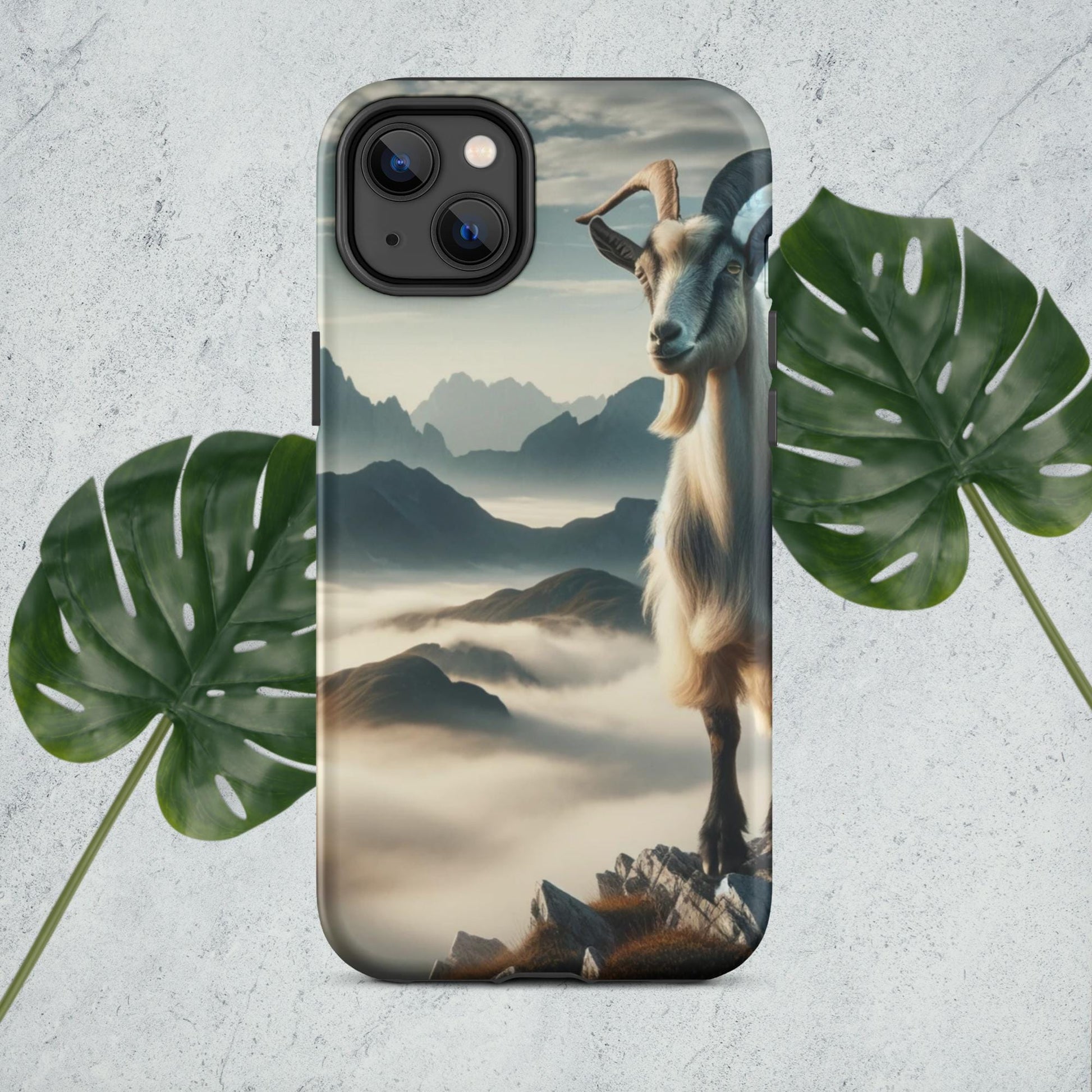 The Hologram Hook Up Matte / iPhone 14 Plus Goat Tough Case for iPhone®