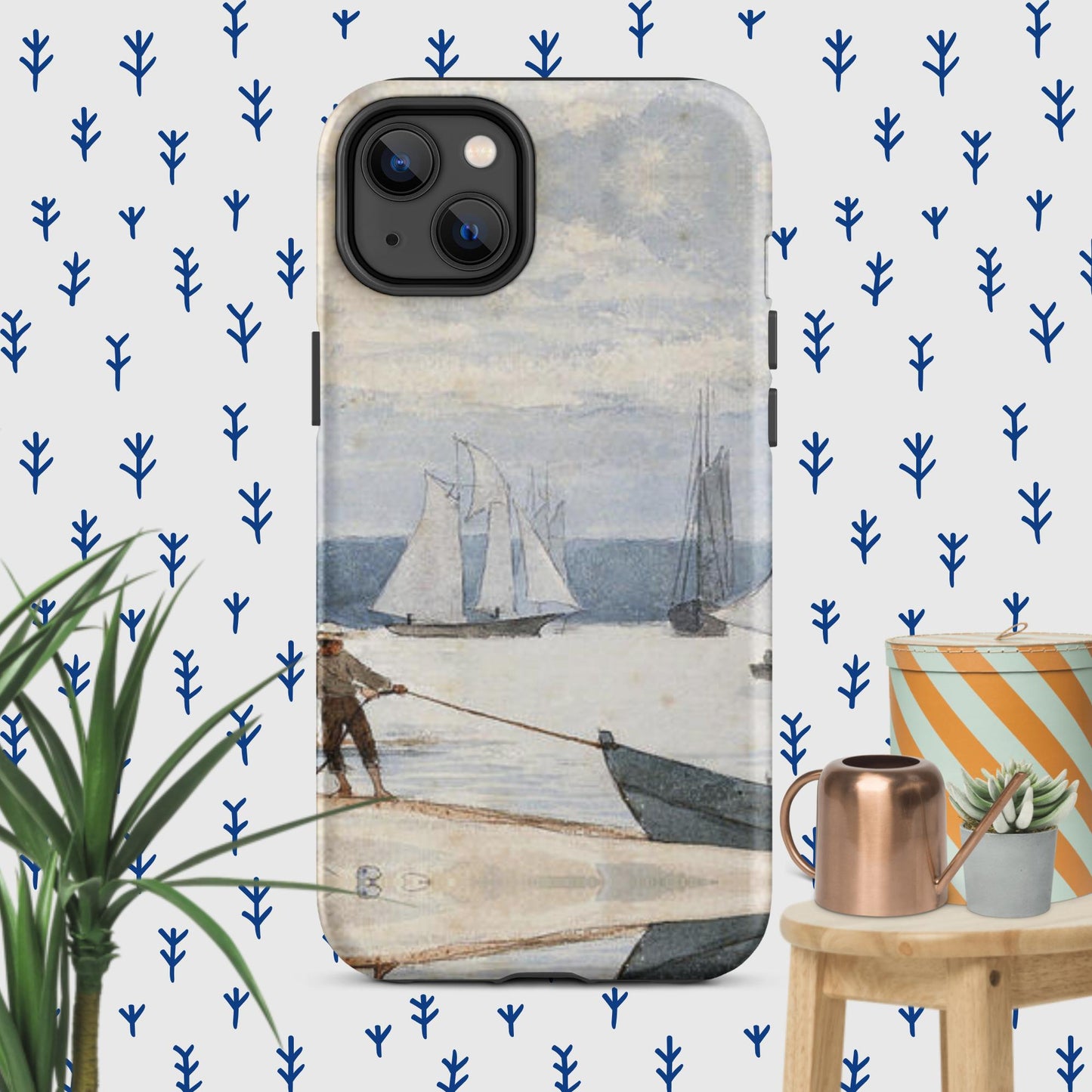 The Hologram Hook Up Matte / iPhone 14 Plus Homer's Dory Tough Case for iPhone®