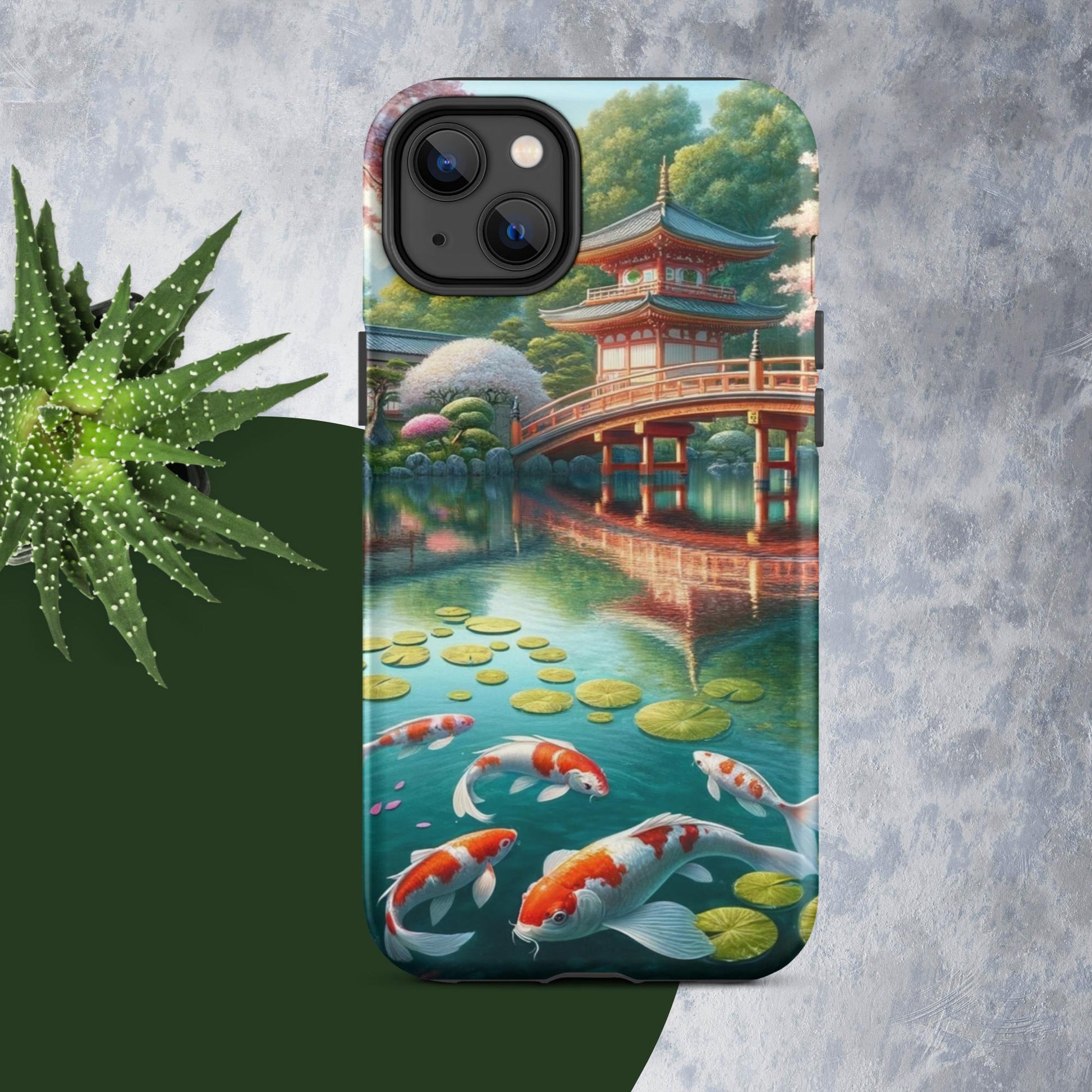 The Hologram Hook Up Matte / iPhone 14 Plus Koi Paradise Tough Case for iPhone®