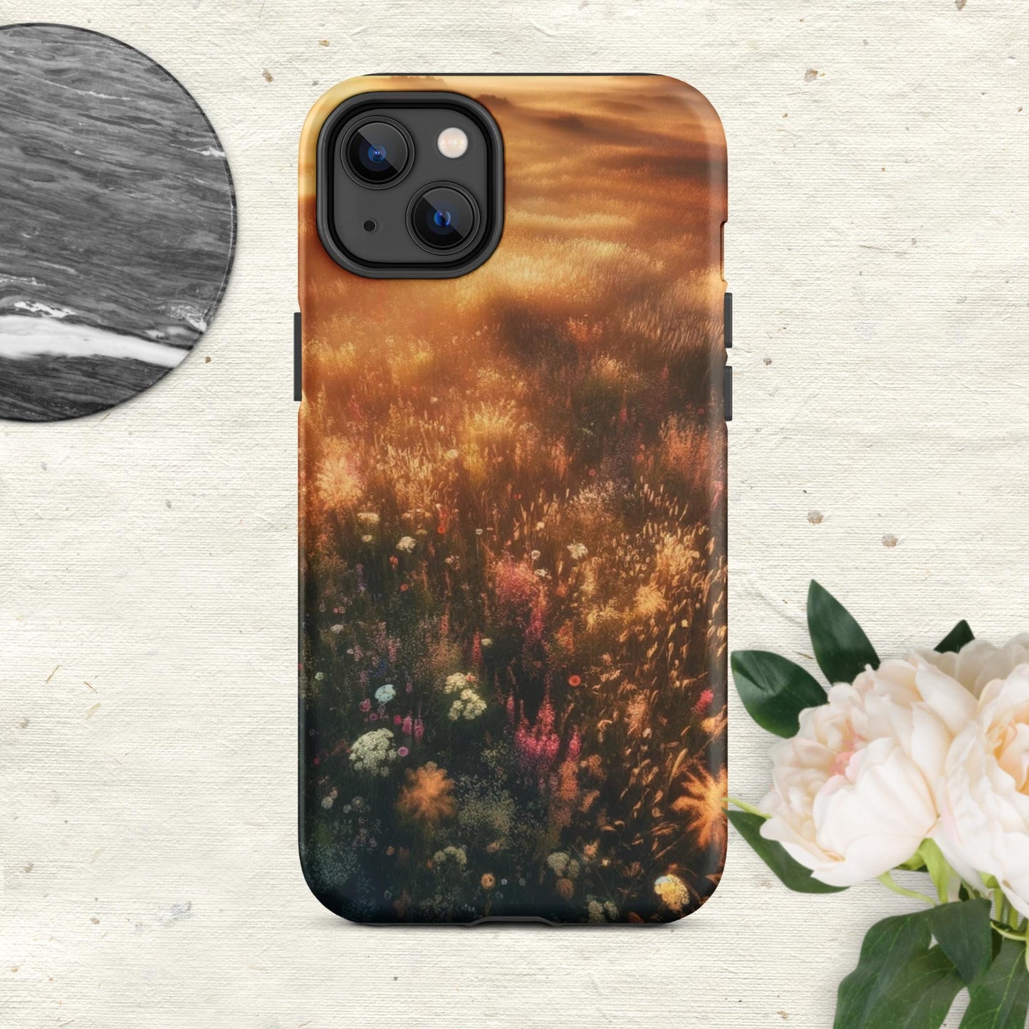 The Hologram Hook Up Matte / iPhone 14 Plus Morning Meadows Tough Case for iPhone®