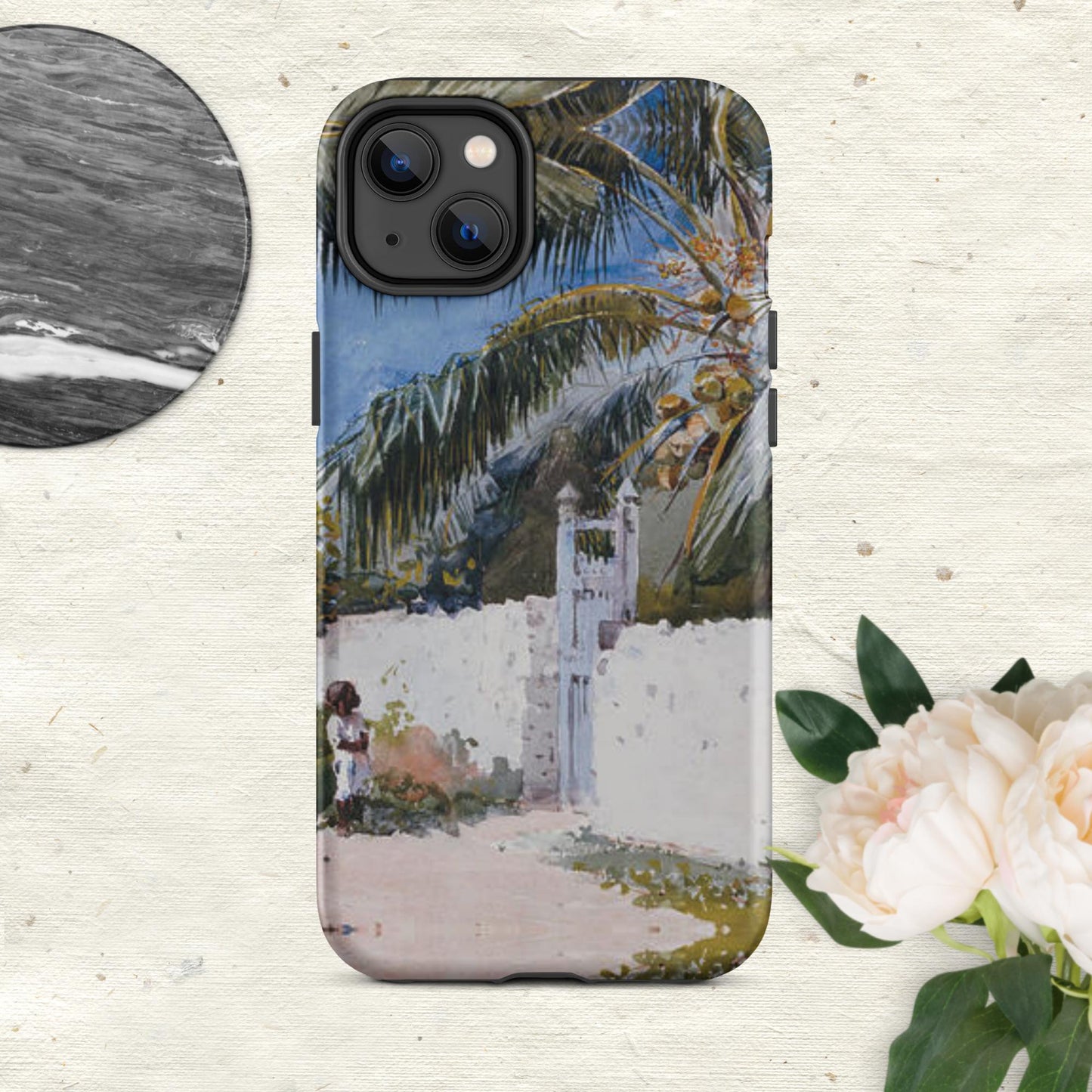 The Hologram Hook Up Matte / iPhone 14 Plus Nassau Garden Tough Case for iPhone®