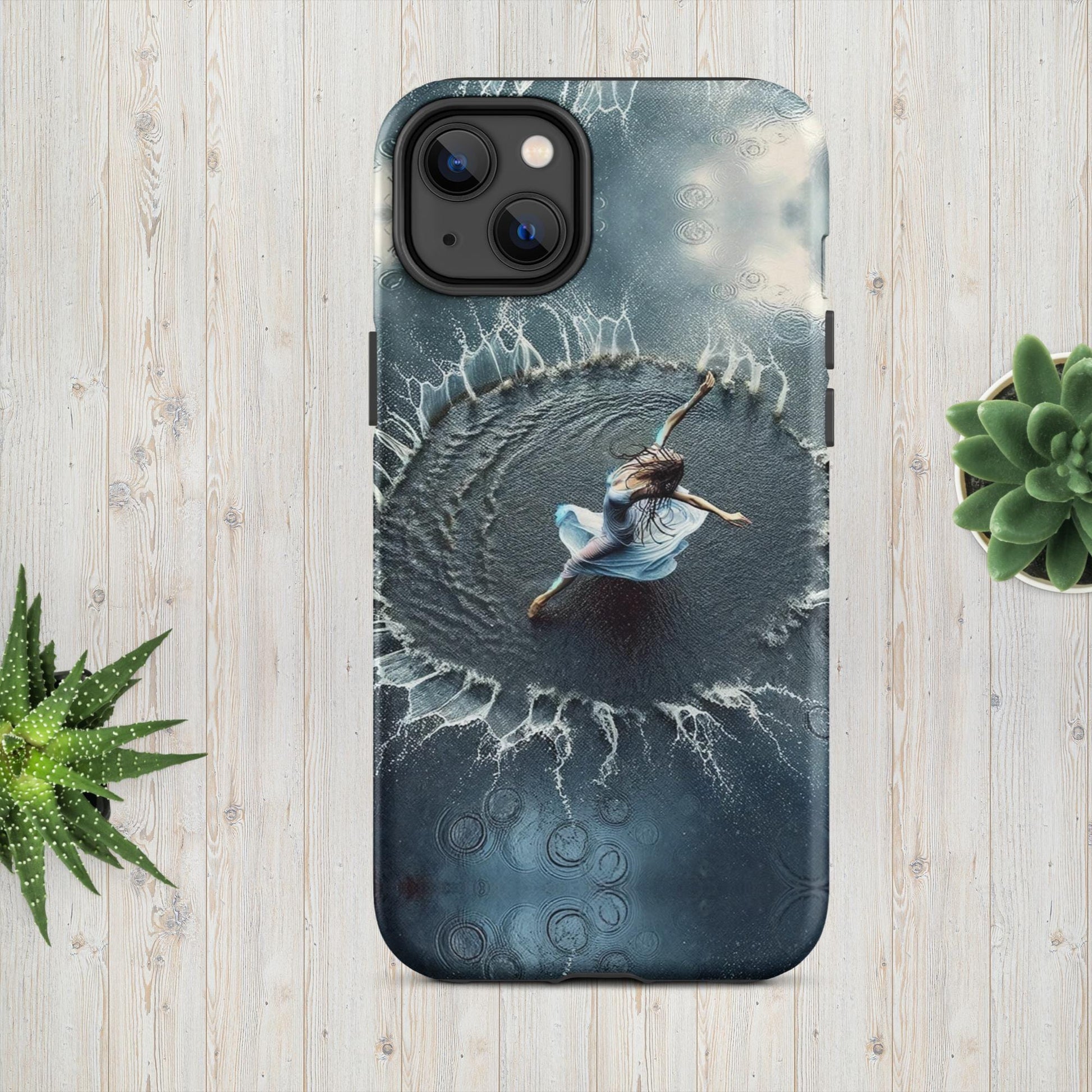The Hologram Hook Up Matte / iPhone 14 Plus Puddle Dance Tough Case for iPhone®