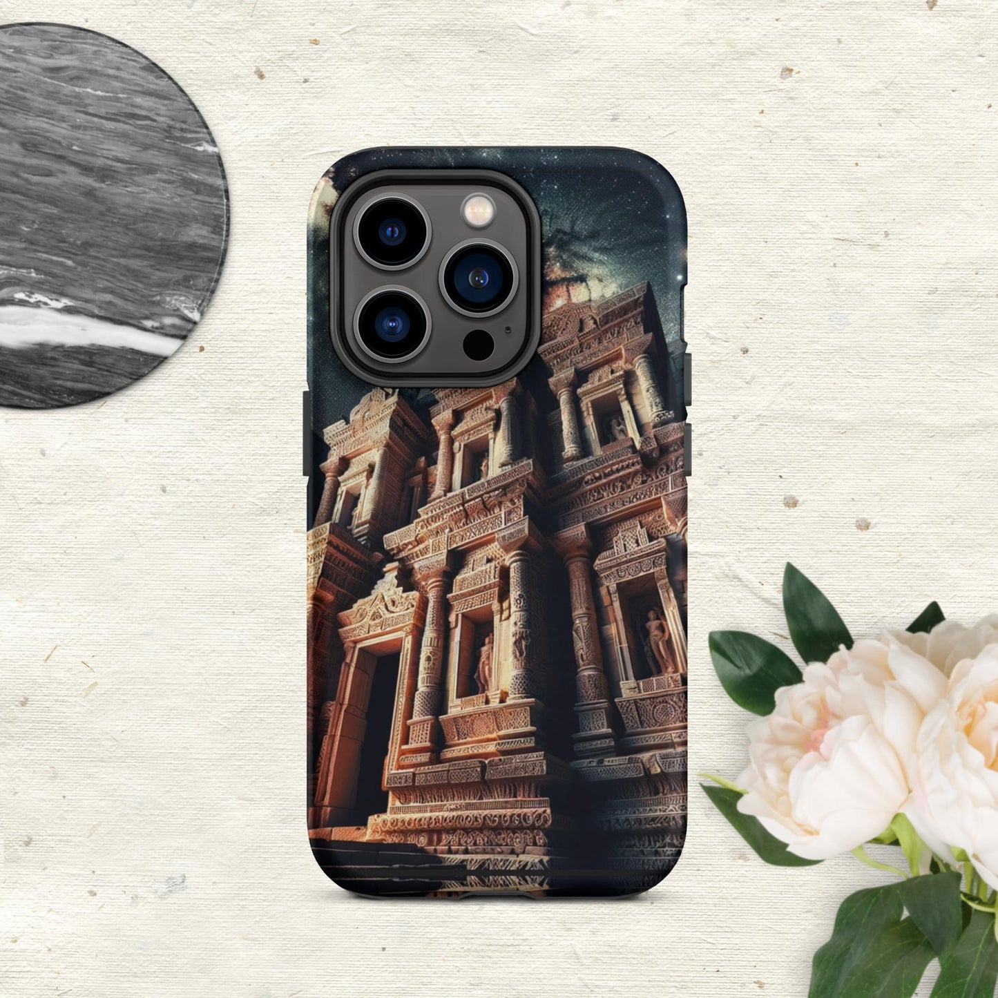 The Hologram Hook Up Matte / iPhone 14 Pro Ancient Skies Tough Case for iPhone®
