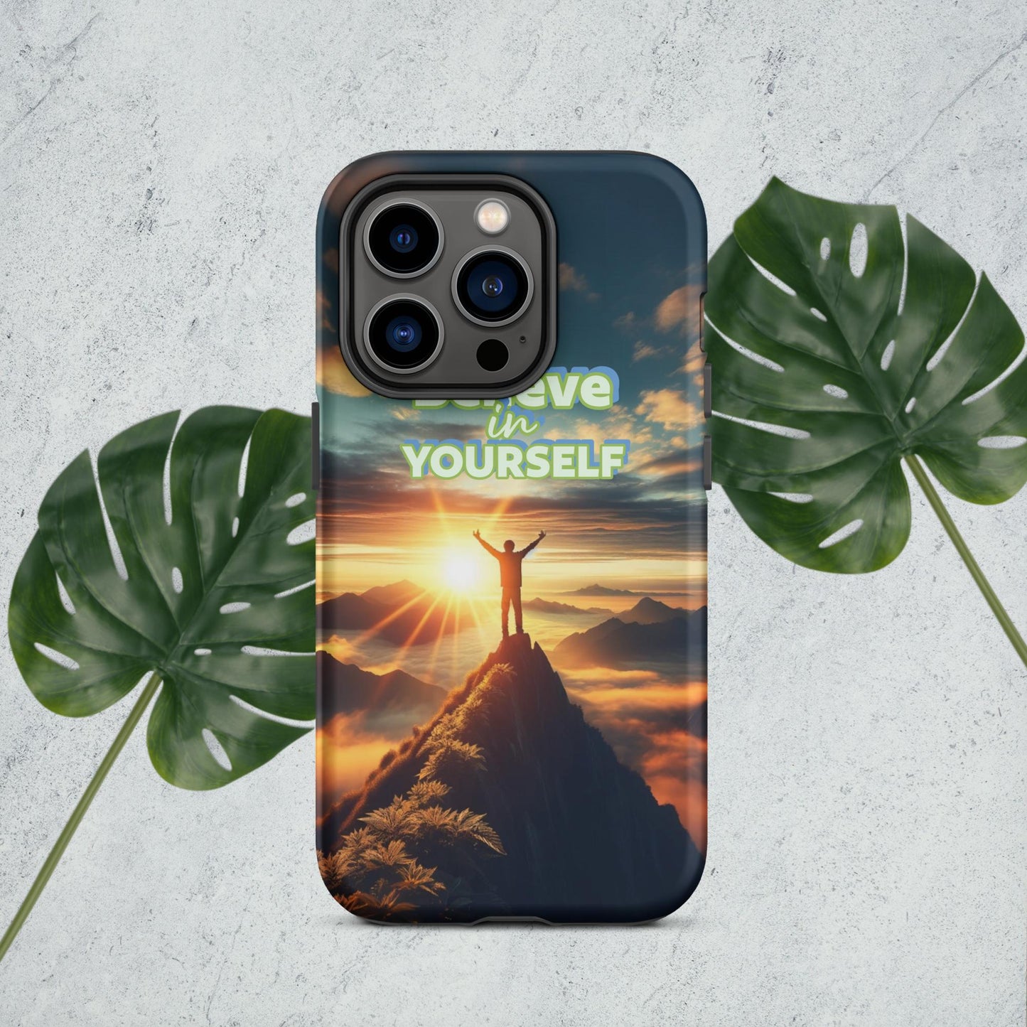 Trendyguard Matte / iPhone 14 Pro Believe In Yourself Tough Case for iPhone®