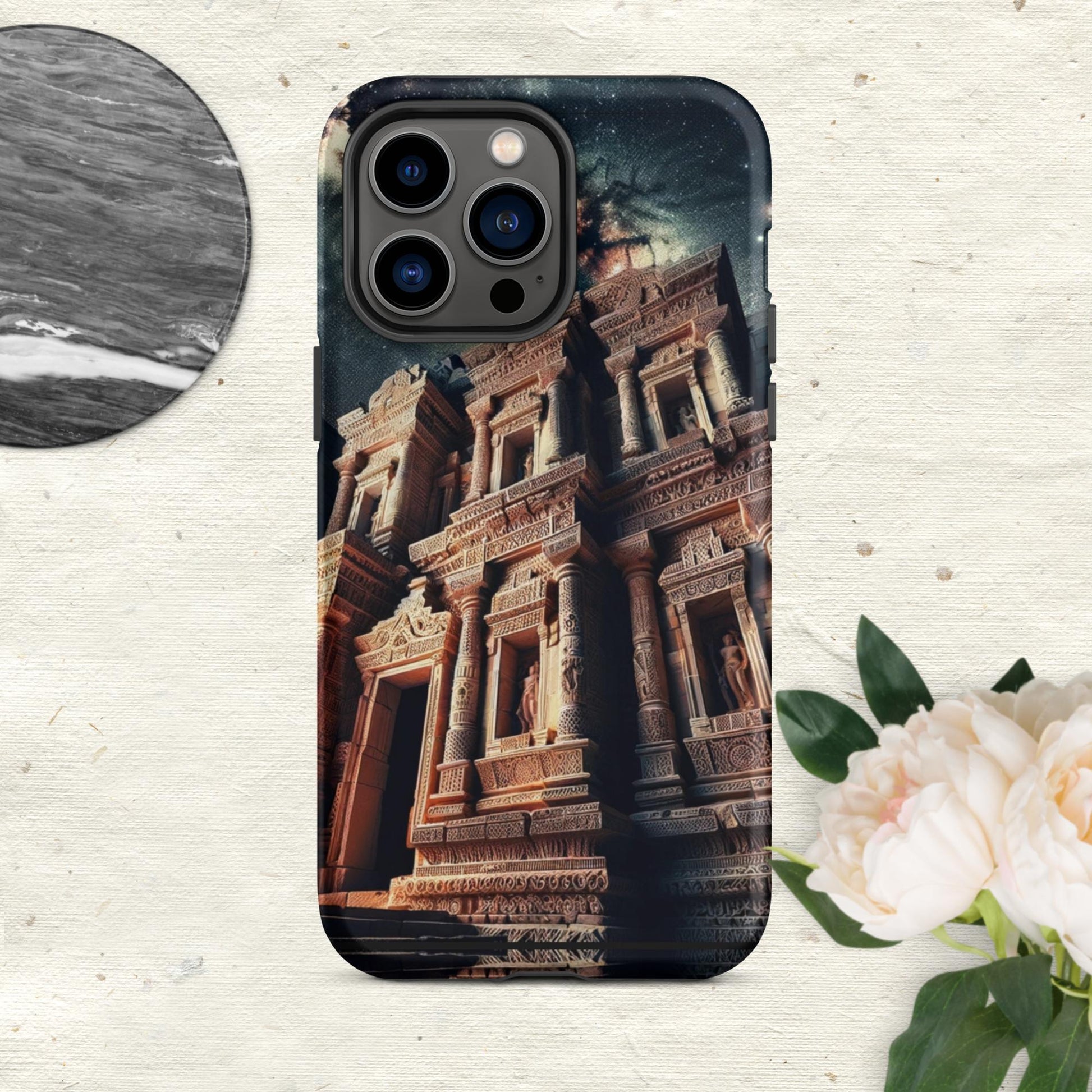 The Hologram Hook Up Matte / iPhone 14 Pro Max Ancient Skies Tough Case for iPhone®