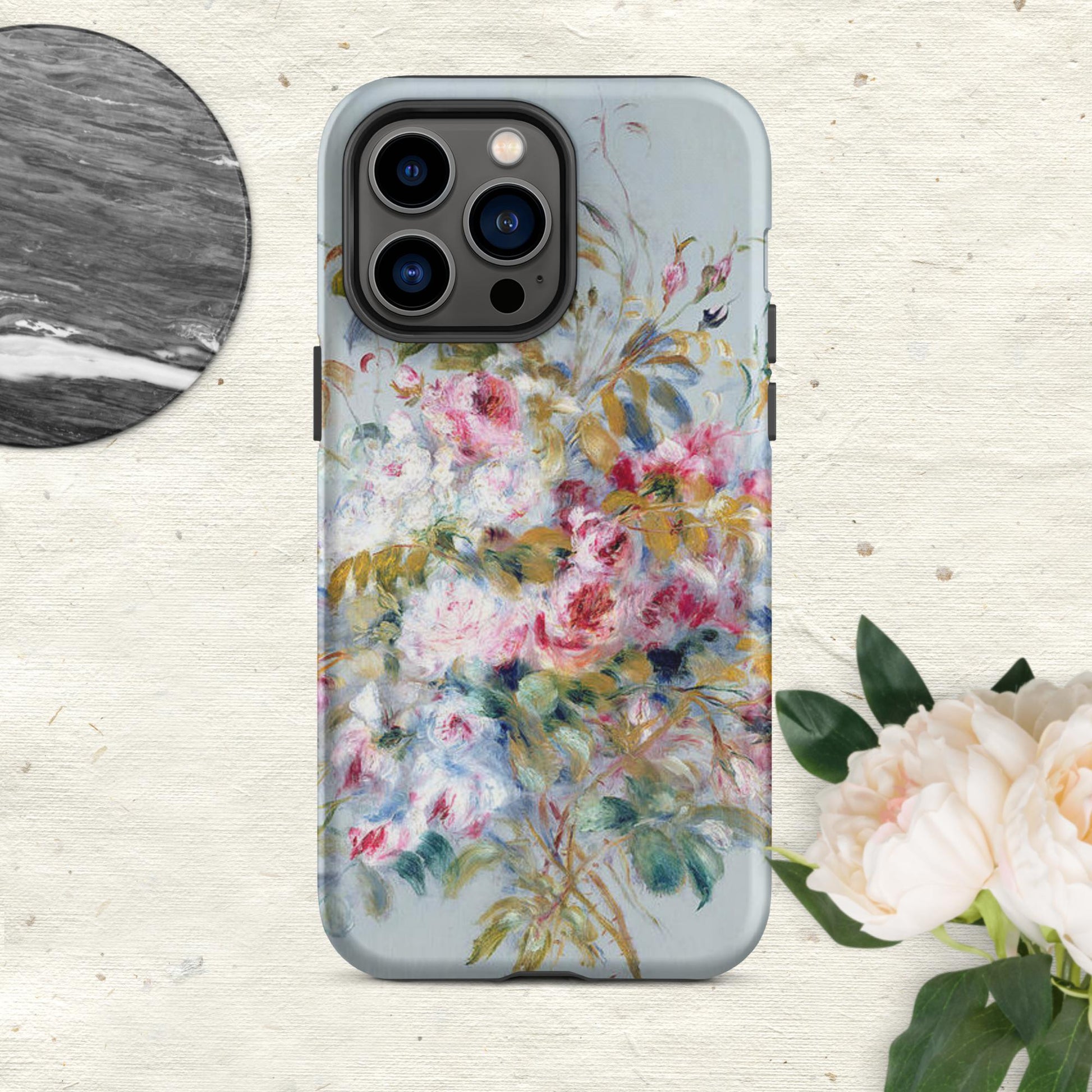 The Hologram Hook Up Matte / iPhone 14 Pro Max Pierre's Roses Tough Case for iPhone®