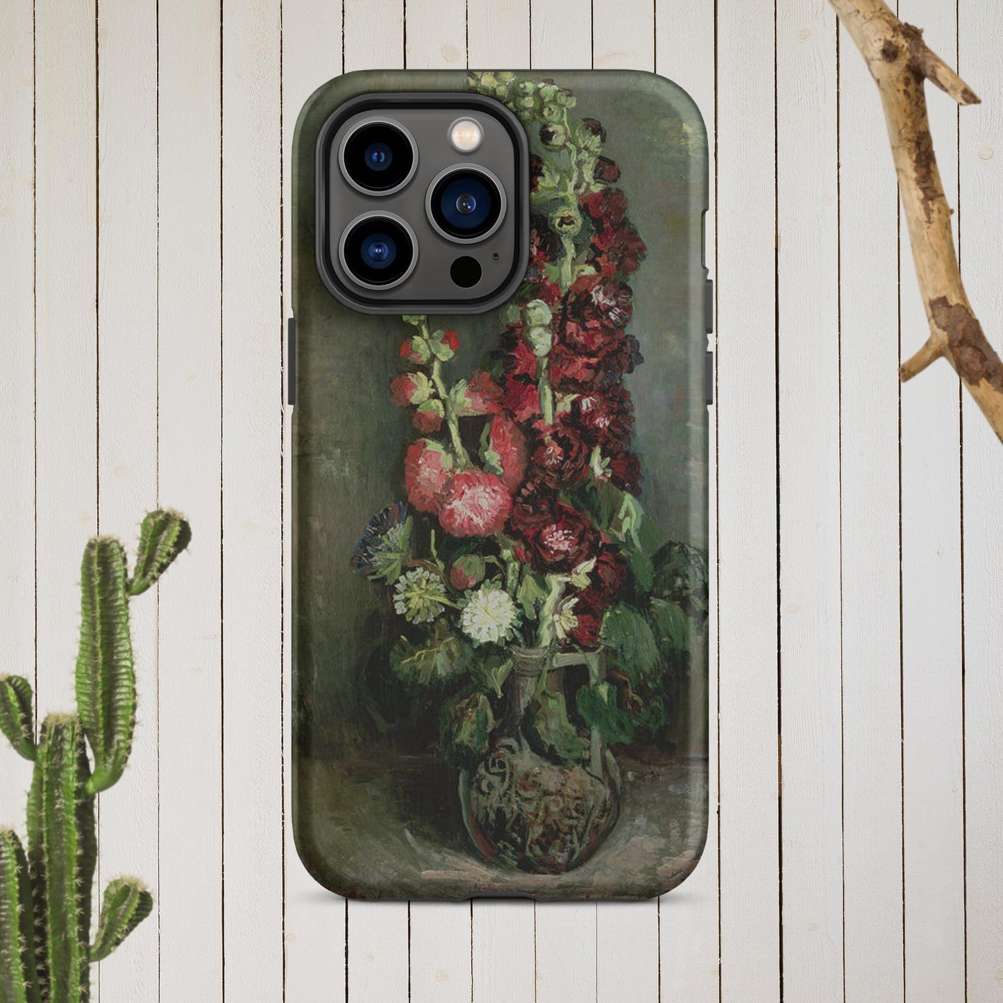 The Hologram Hook Up Matte / iPhone 14 Pro Max Vincent's Hollyhocks Tough Case for iPhone®