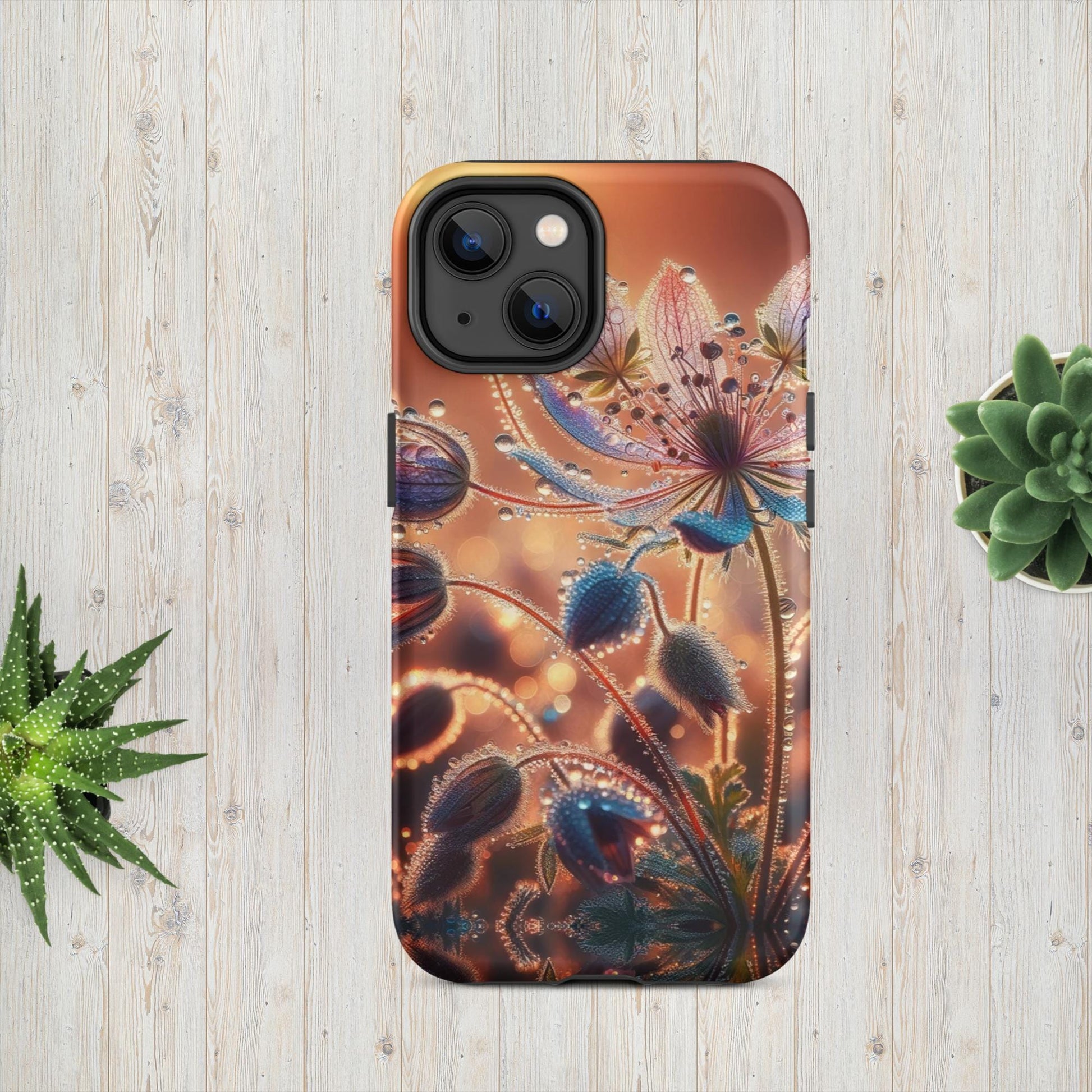 The Hologram Hook Up Matte / iPhone 14 Wild Flower Tough Case for iPhone®