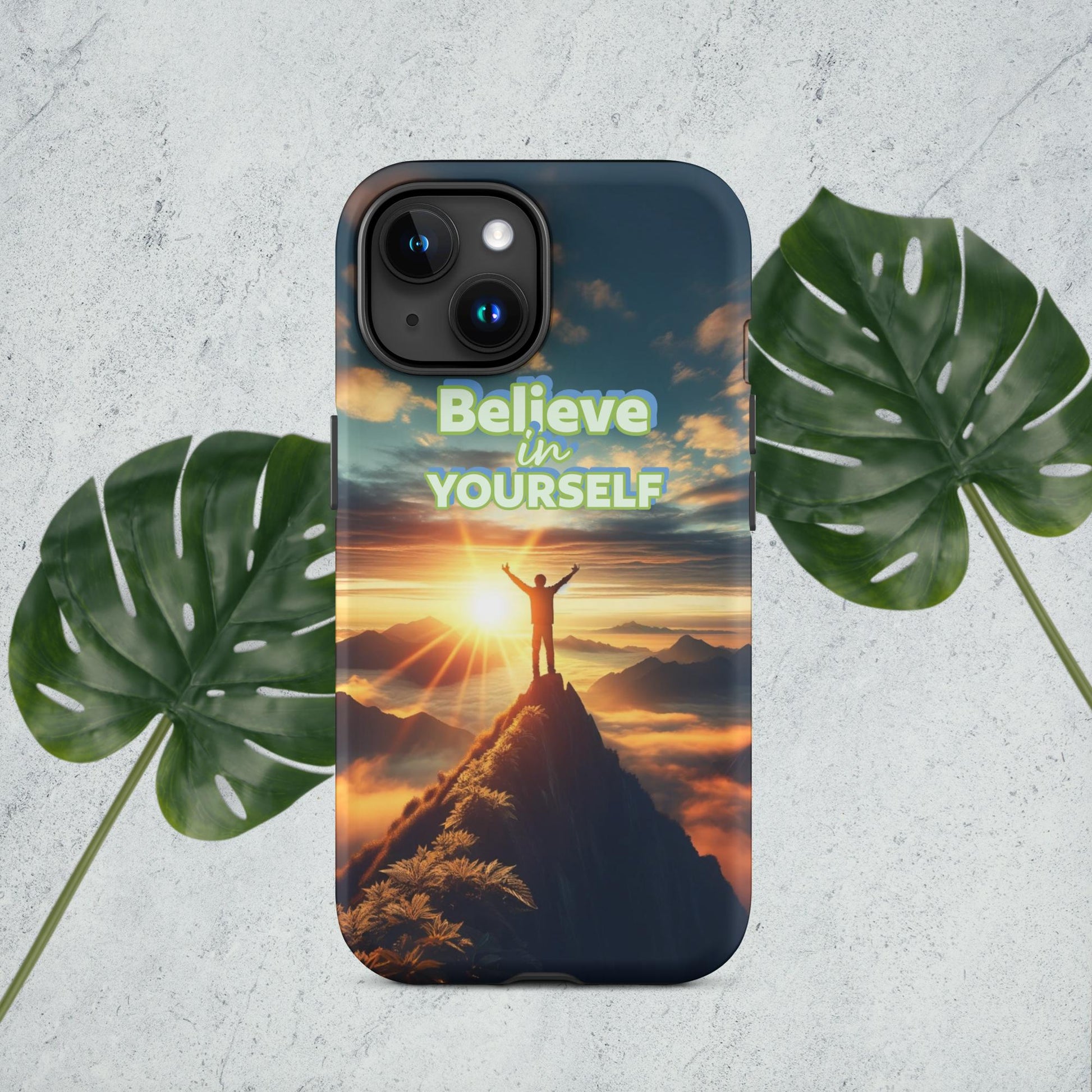 Trendyguard Matte / iPhone 15 Believe In Yourself Tough Case for iPhone®