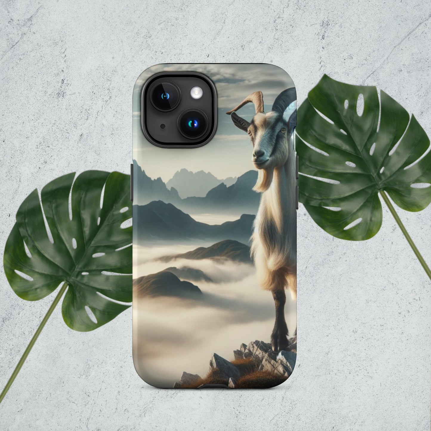 The Hologram Hook Up Matte / iPhone 15 Goat Tough Case for iPhone®
