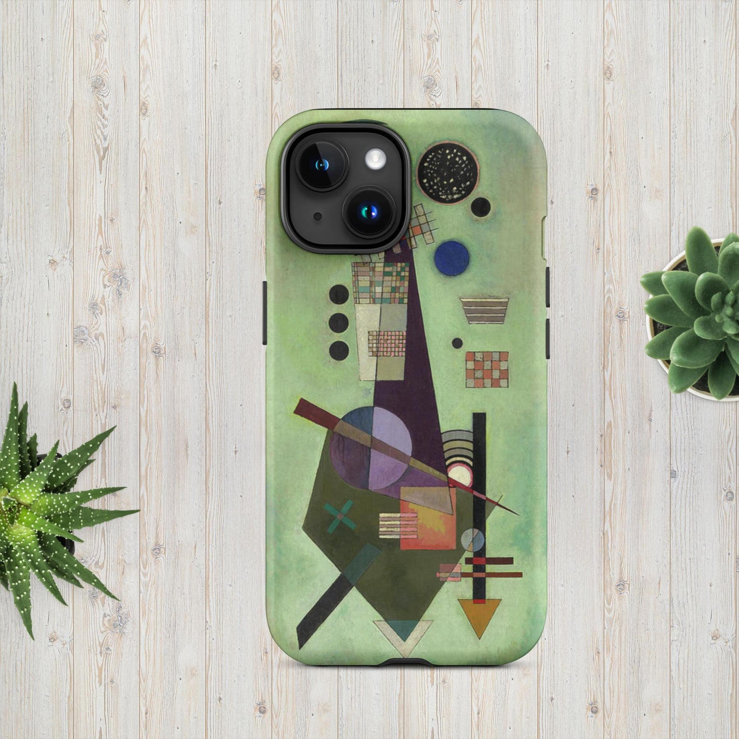 The Hologram Hook Up Matte / iPhone 15 Kandinsky's Extension Tough Case for iPhone®