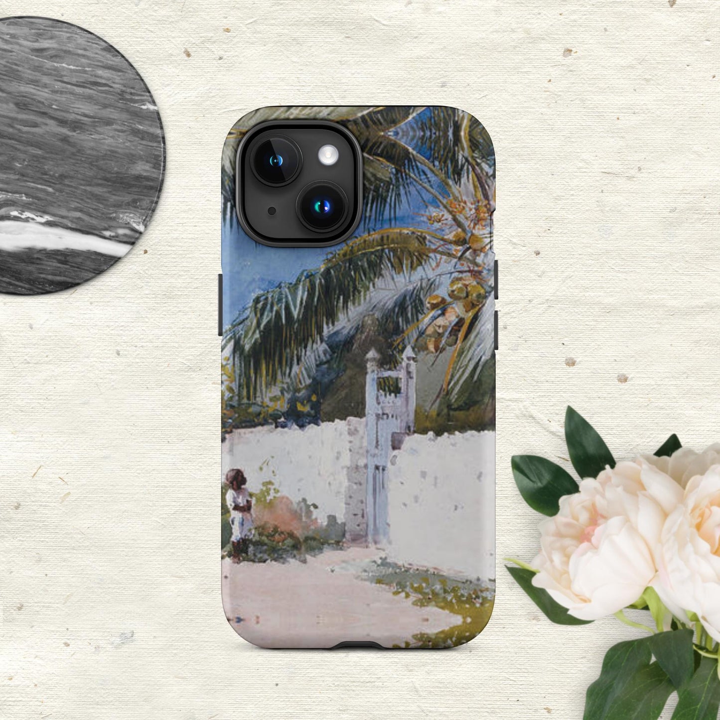 The Hologram Hook Up Matte / iPhone 15 Nassau Garden Tough Case for iPhone®