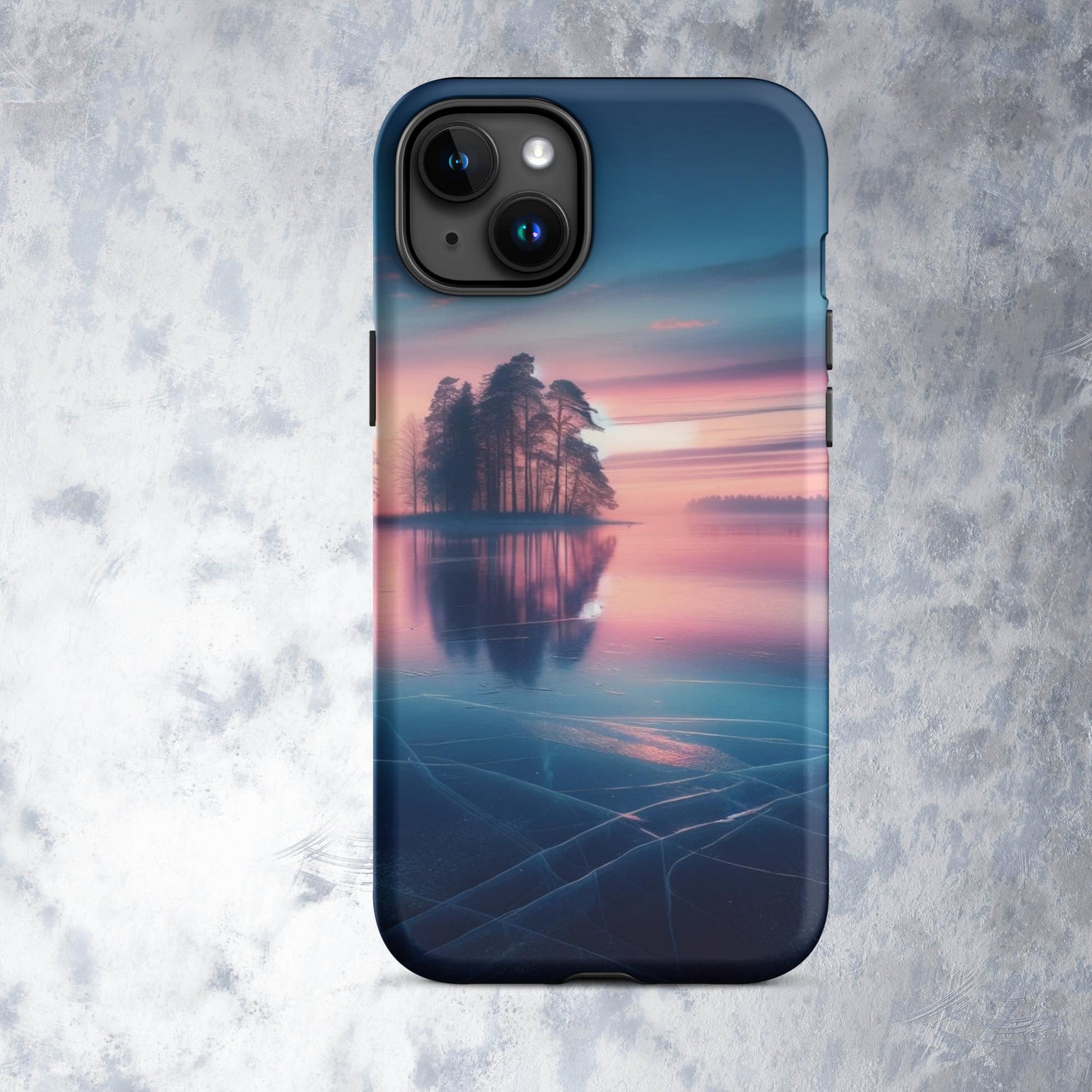 The Hologram Hook Up Matte / iPhone 15 Plus Beauty On Ice Tough Case for iPhone®