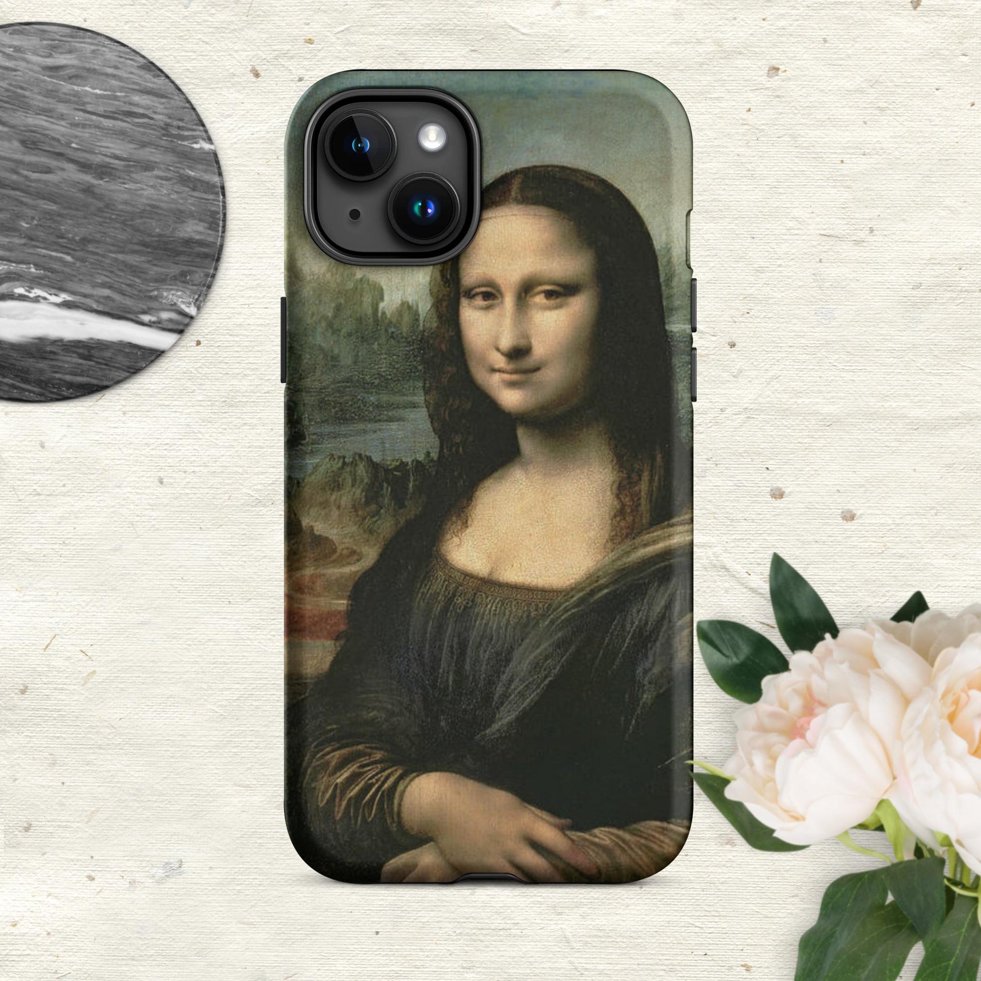 The Hologram Hook Up Matte / iPhone 15 Plus Girl Named Mona Tough Case for iPhone®