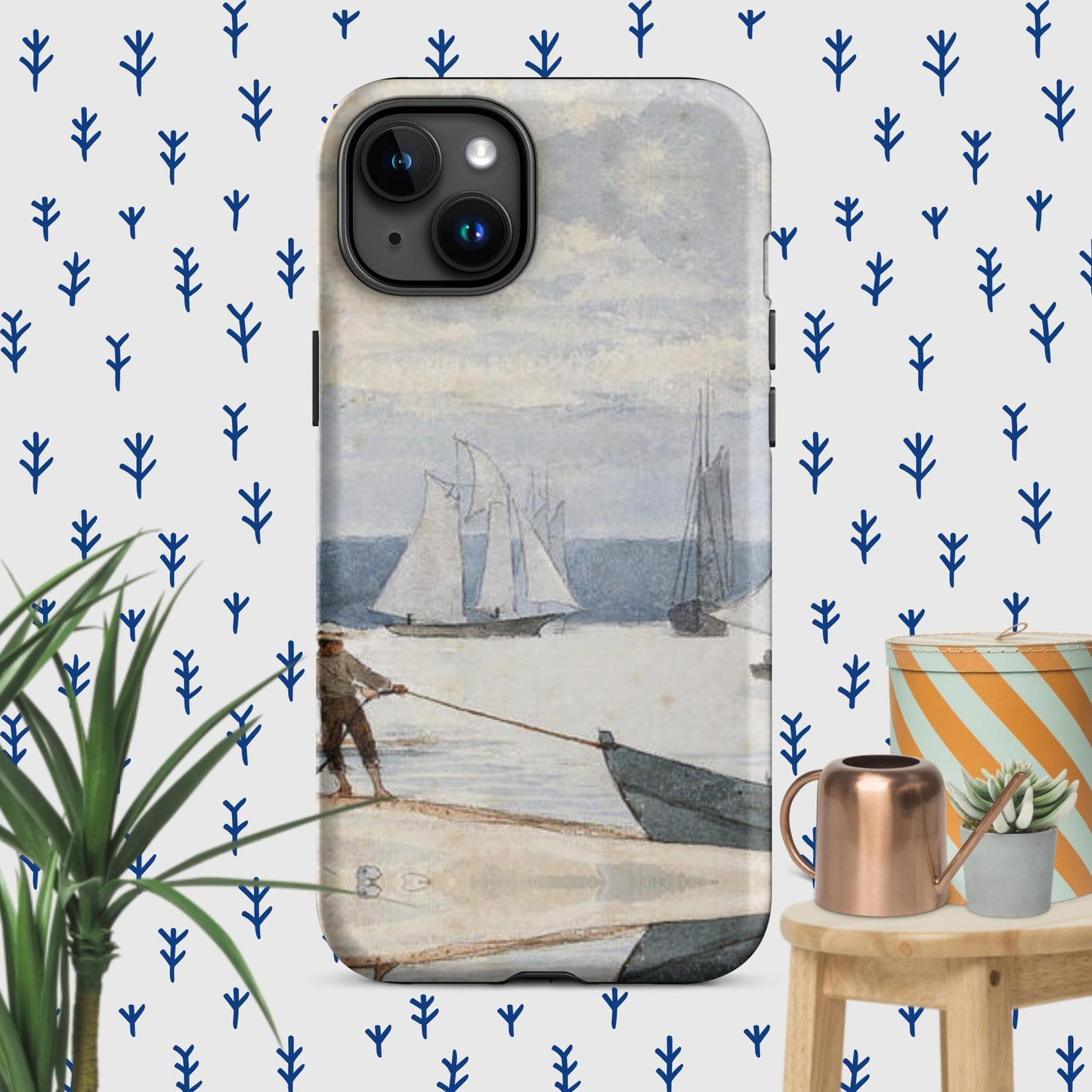 The Hologram Hook Up Matte / iPhone 15 Plus Homer's Dory Tough Case for iPhone®