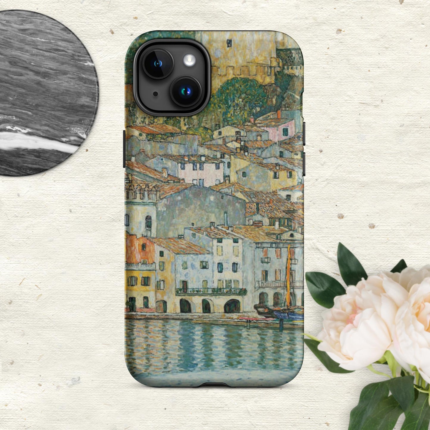 The Hologram Hook Up Matte / iPhone 15 Plus Lake Garda Tough Case for iPhone®