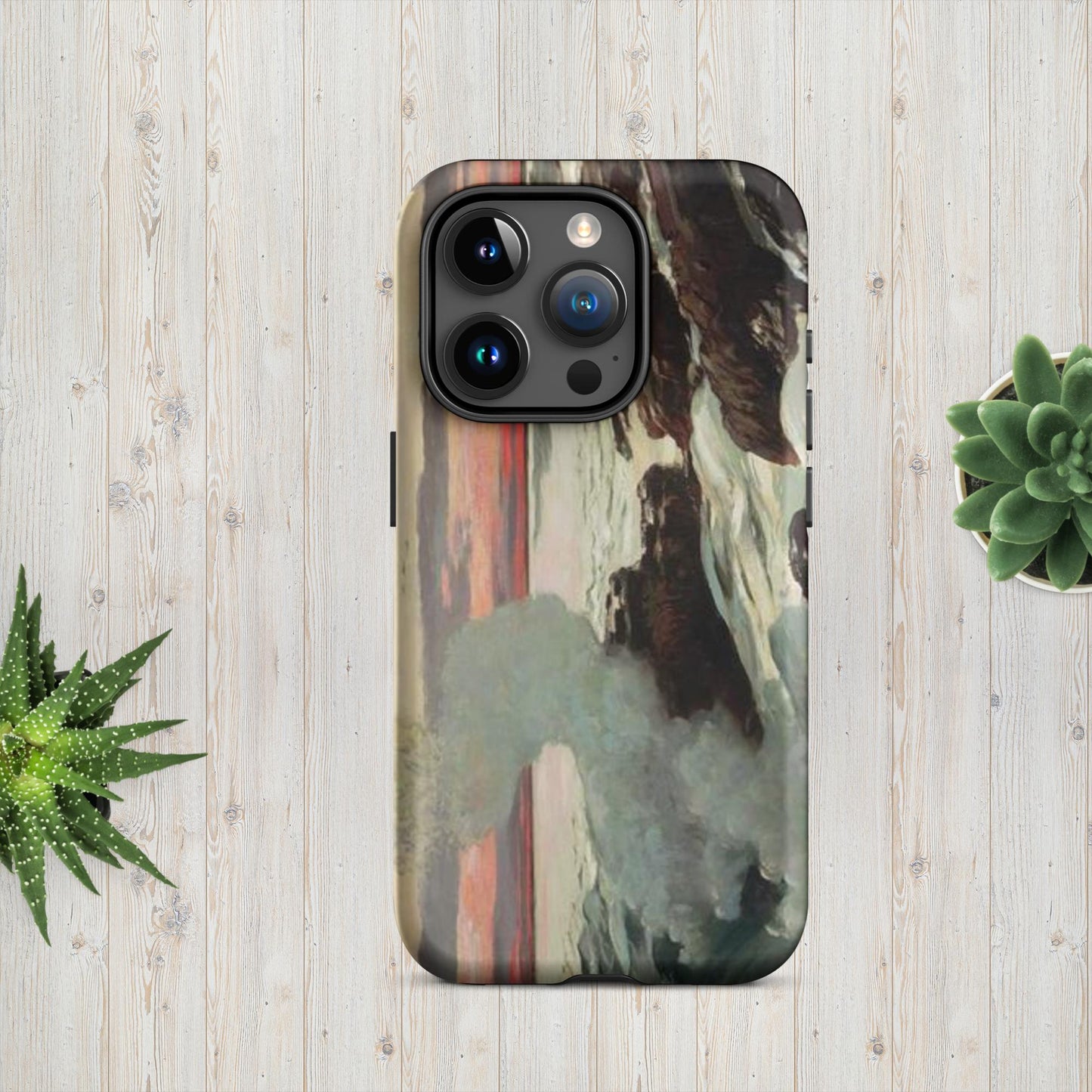 The Hologram Hook Up Matte / iPhone 15 Pro Homer's West Point Tough Case for iPhone®