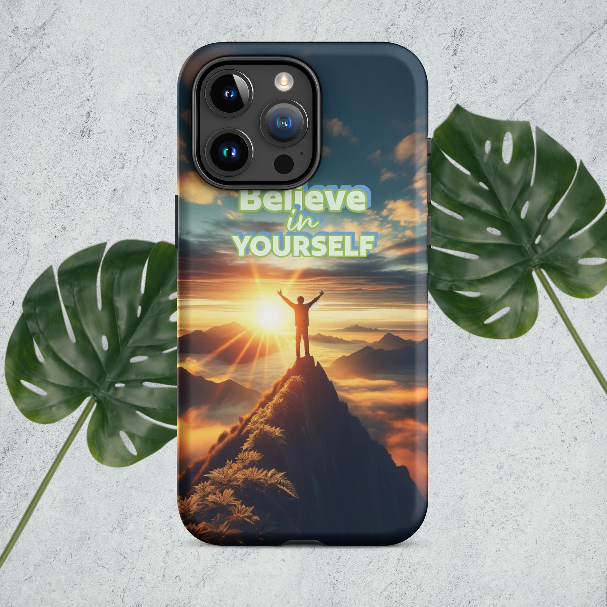 Trendyguard Matte / iPhone 15 Pro Max Believe In Yourself Tough Case for iPhone®