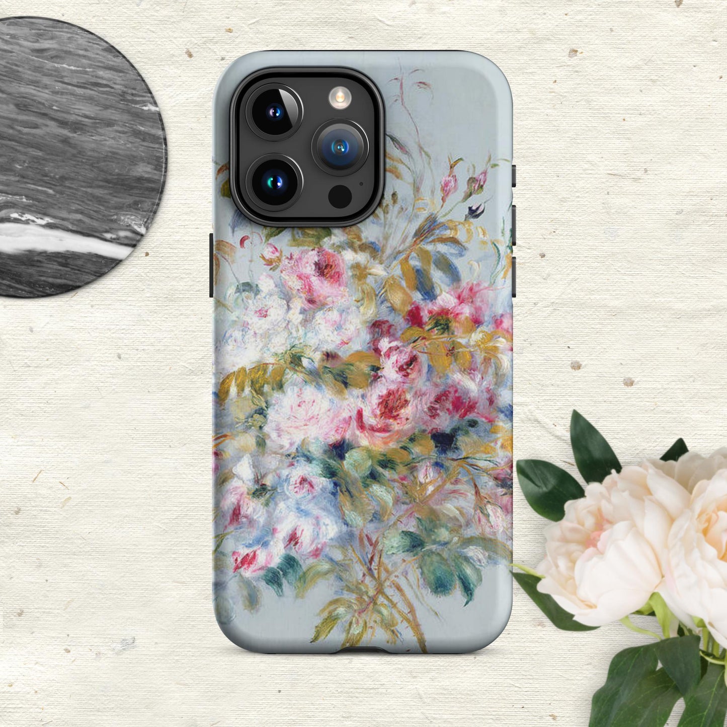 The Hologram Hook Up Matte / iPhone 15 Pro Max Pierre's Roses Tough Case for iPhone®
