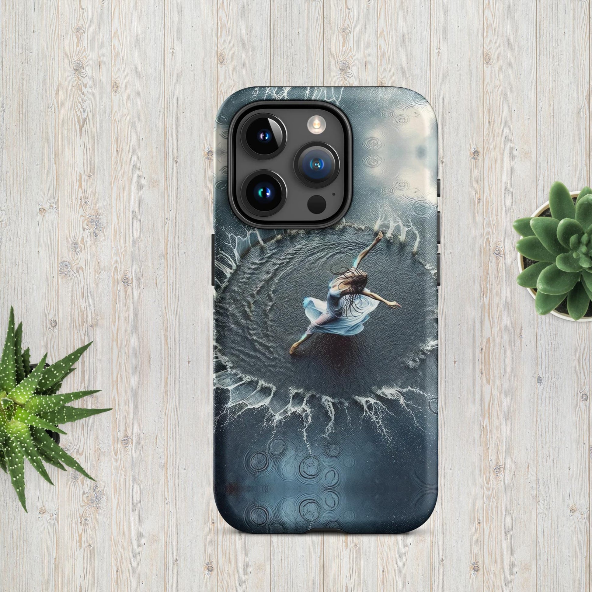 The Hologram Hook Up Matte / iPhone 15 Pro Puddle Dance Tough Case for iPhone®