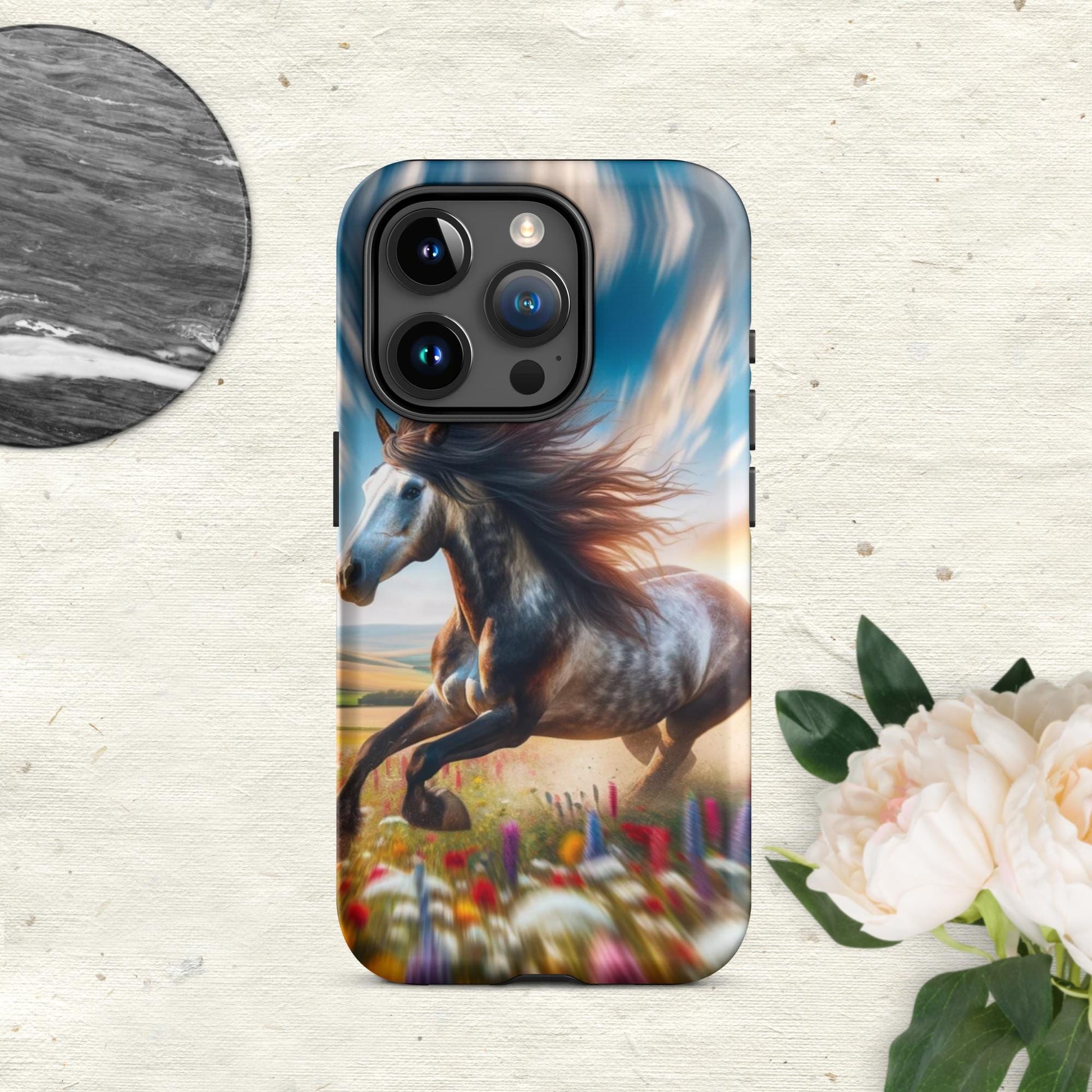 The Hologram Hook Up Matte / iPhone 15 Pro Speed Horse Tough Case for iPhone®