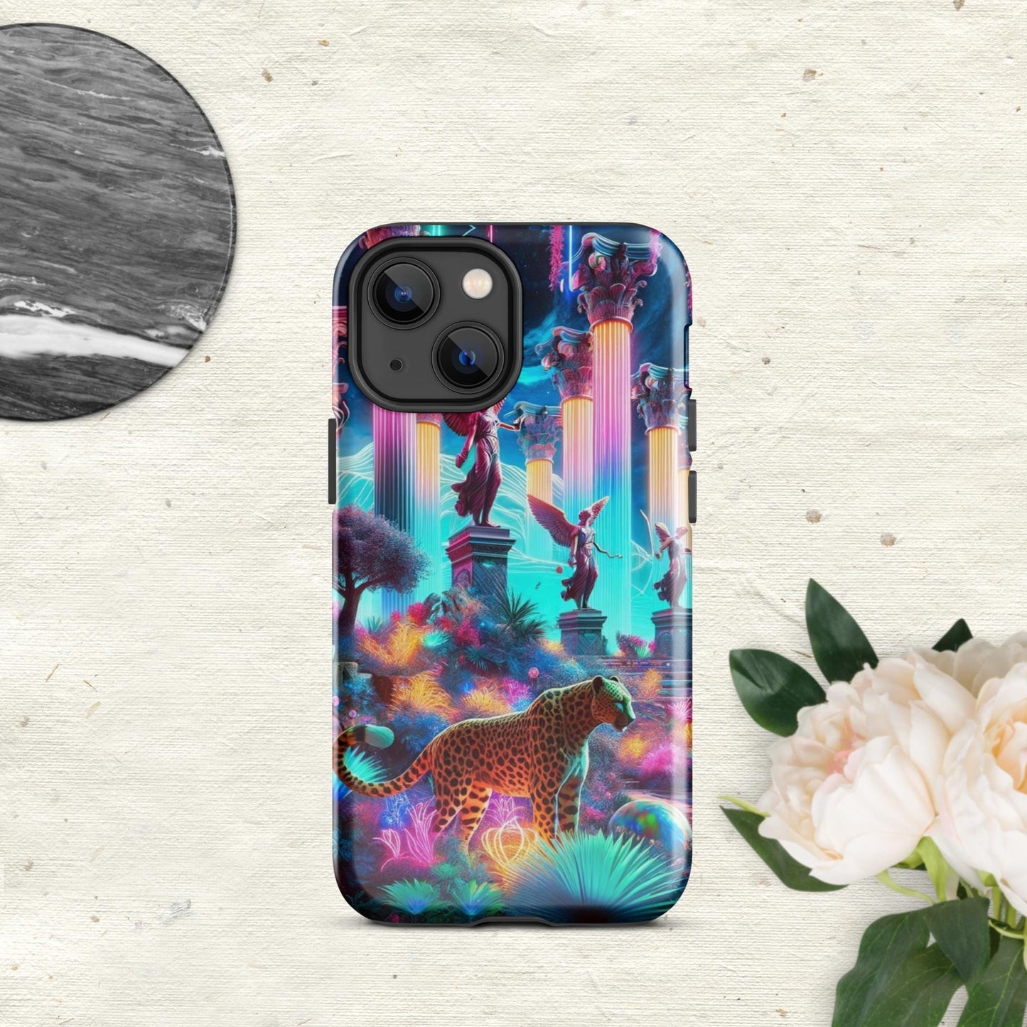 The Hologram Hook Up Neon Wonder Tough Case for iPhone®