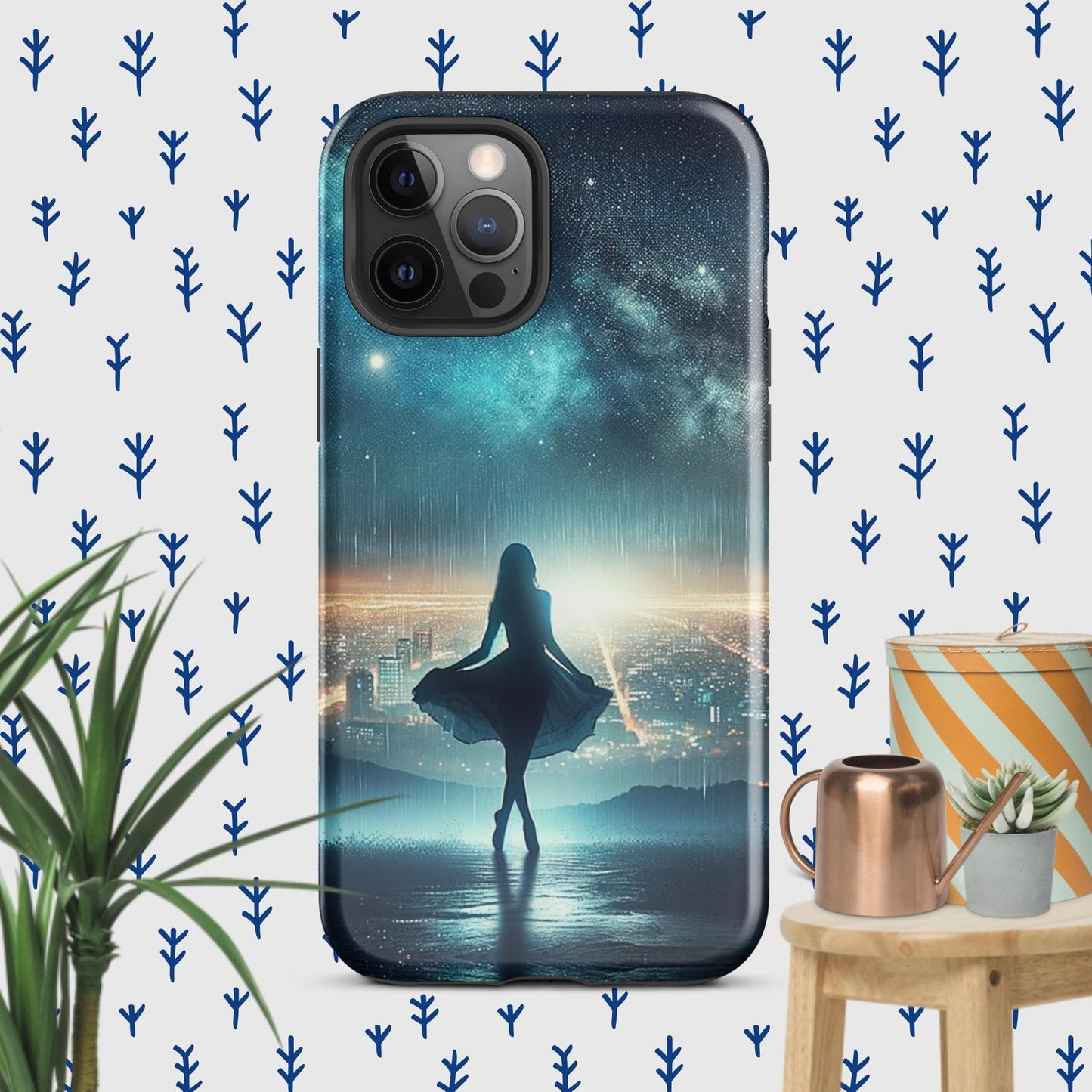 The Hologram Hook Up Night Dance Tough Case for iPhone®