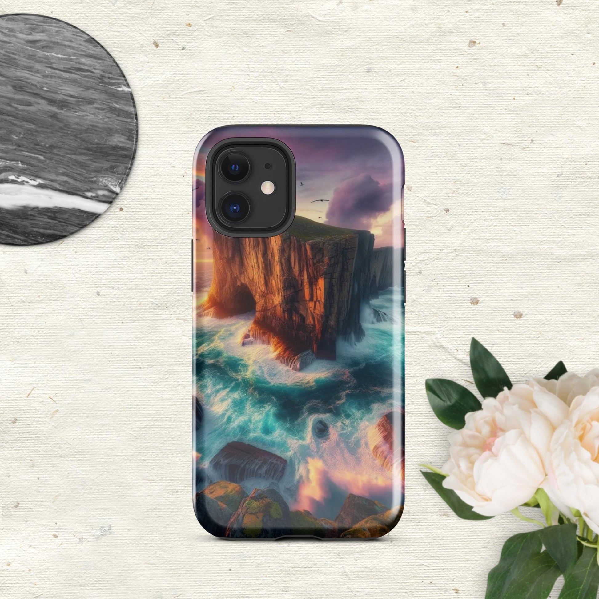 The Hologram Hook Up Ocean Cliff Tough Case for iPhone®